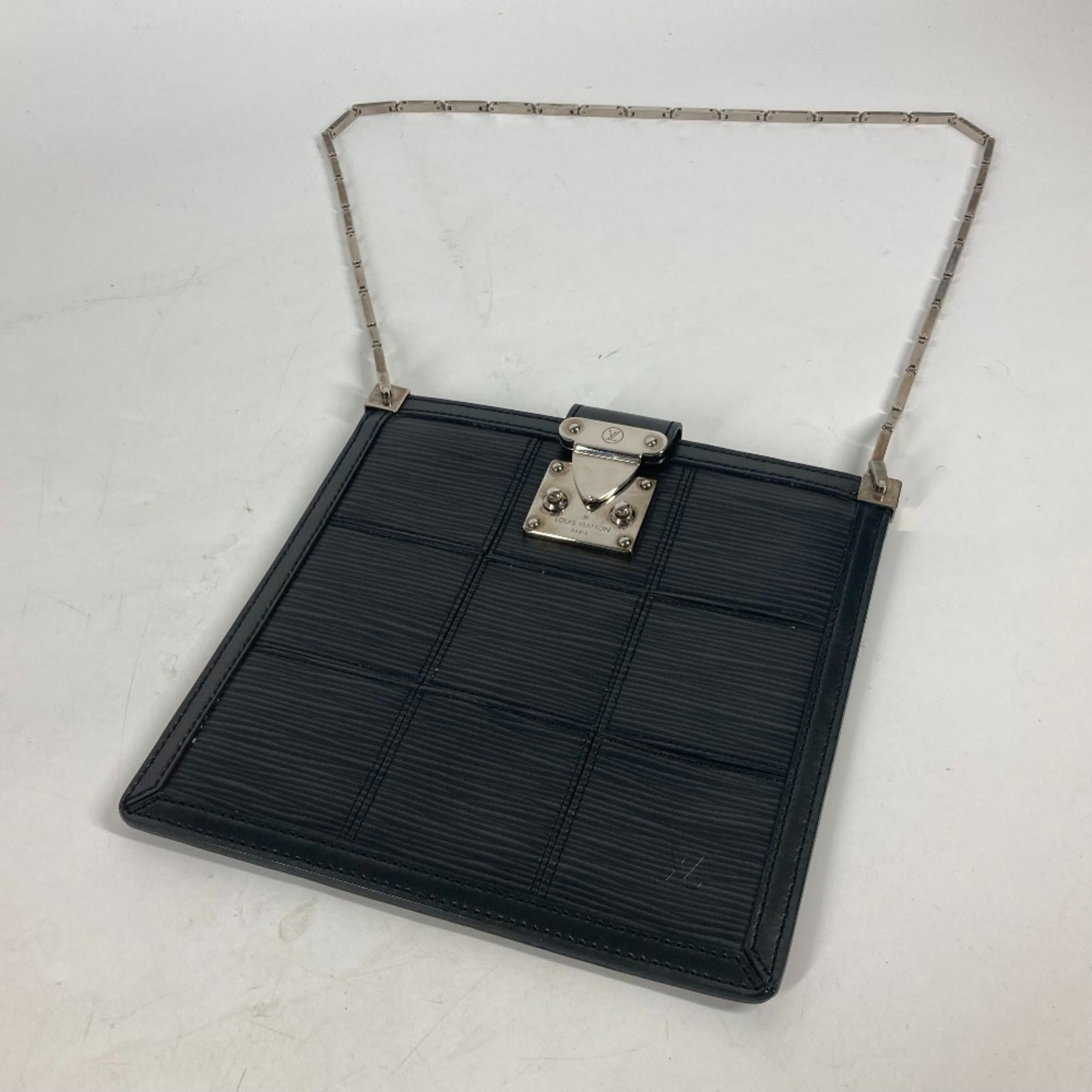 Louis Vuitton Noir Epi Leather Shoulder Bag (Pre-Owned)
