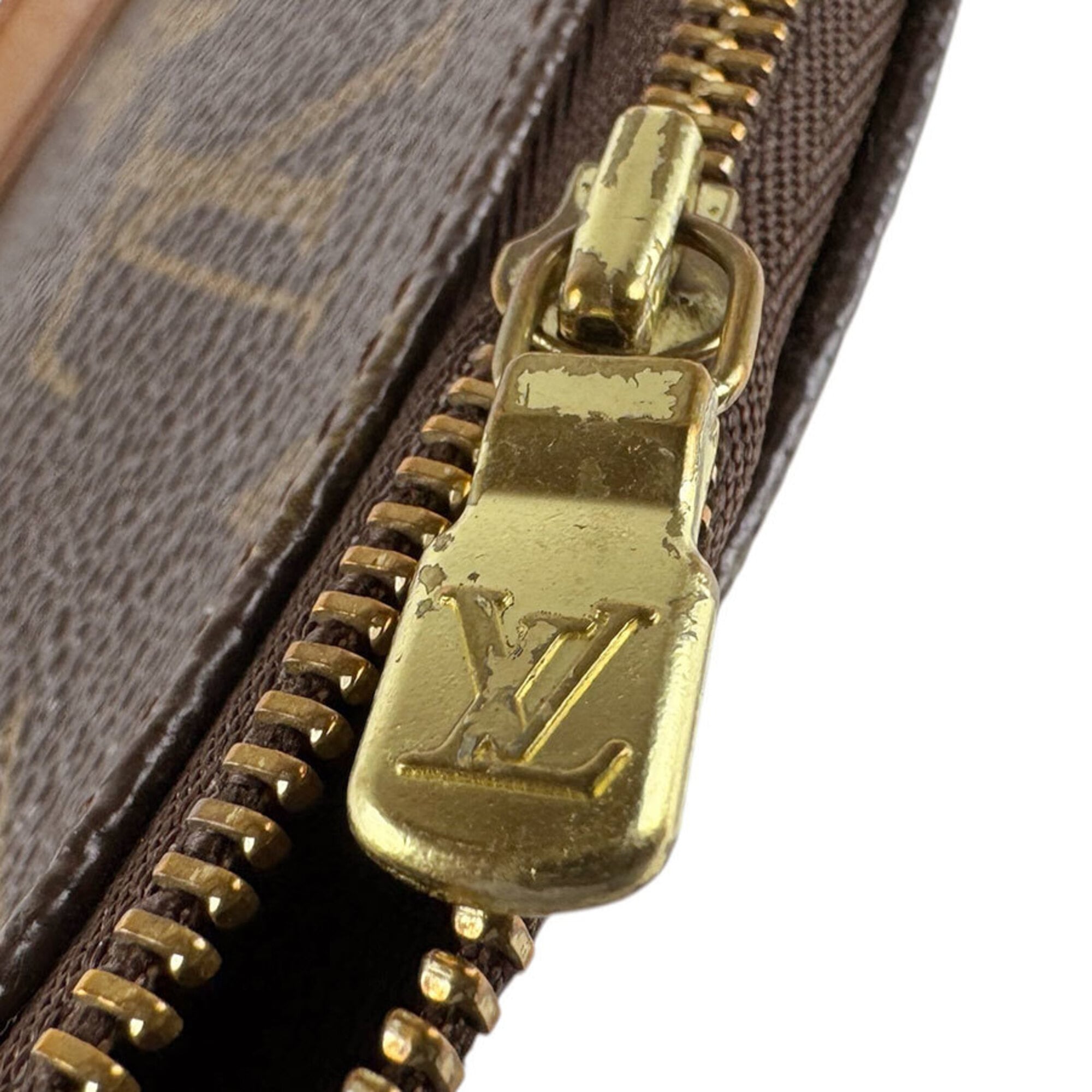 Louis Vuitton Brown Monogram Monogram Handbag Pochette (Pre-Owned)
