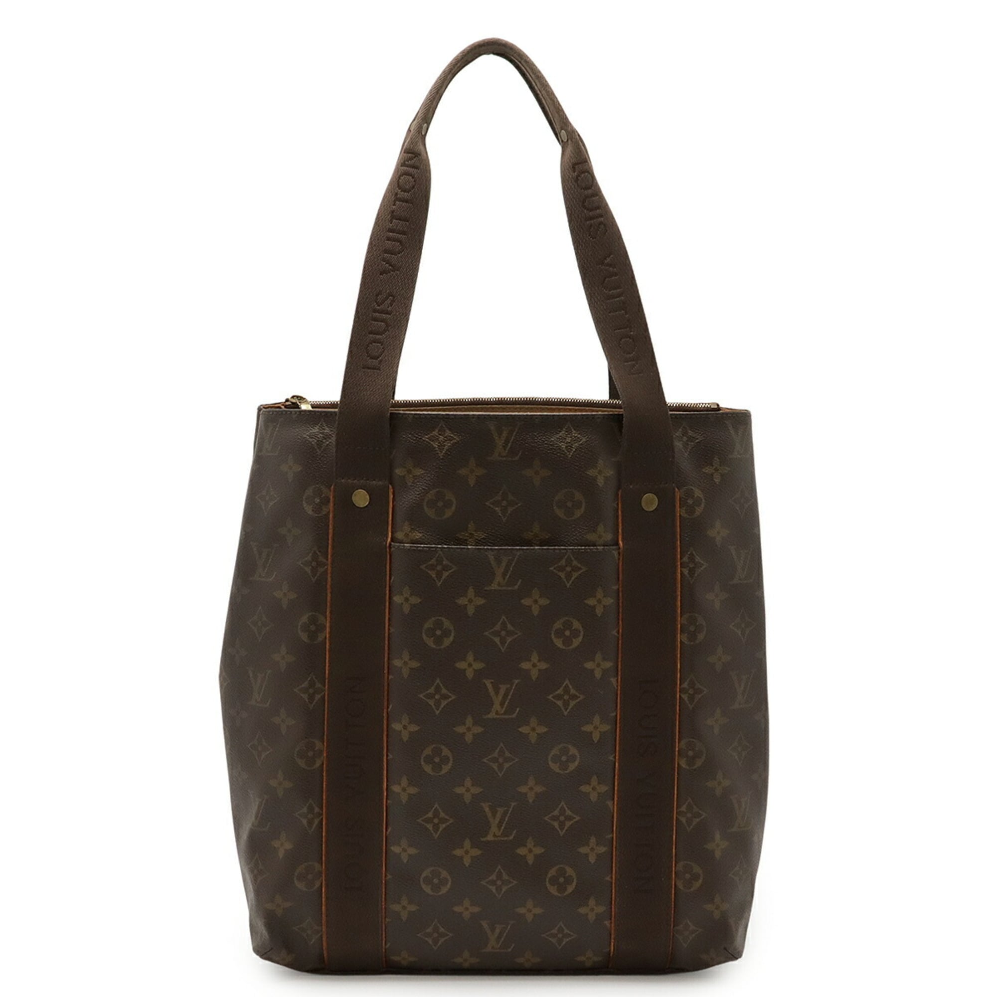 Louis Vuitton Brown Monogram Shoulder Bag Tote Bag (Pre-Owned)
