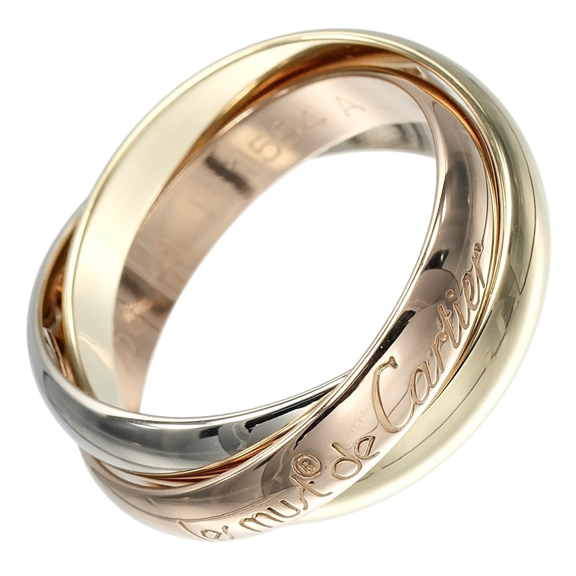 Cartier Yellow Gold (18K) Pink Gold (18K) White Gold (18K) Band Ring (Pre-Owned)