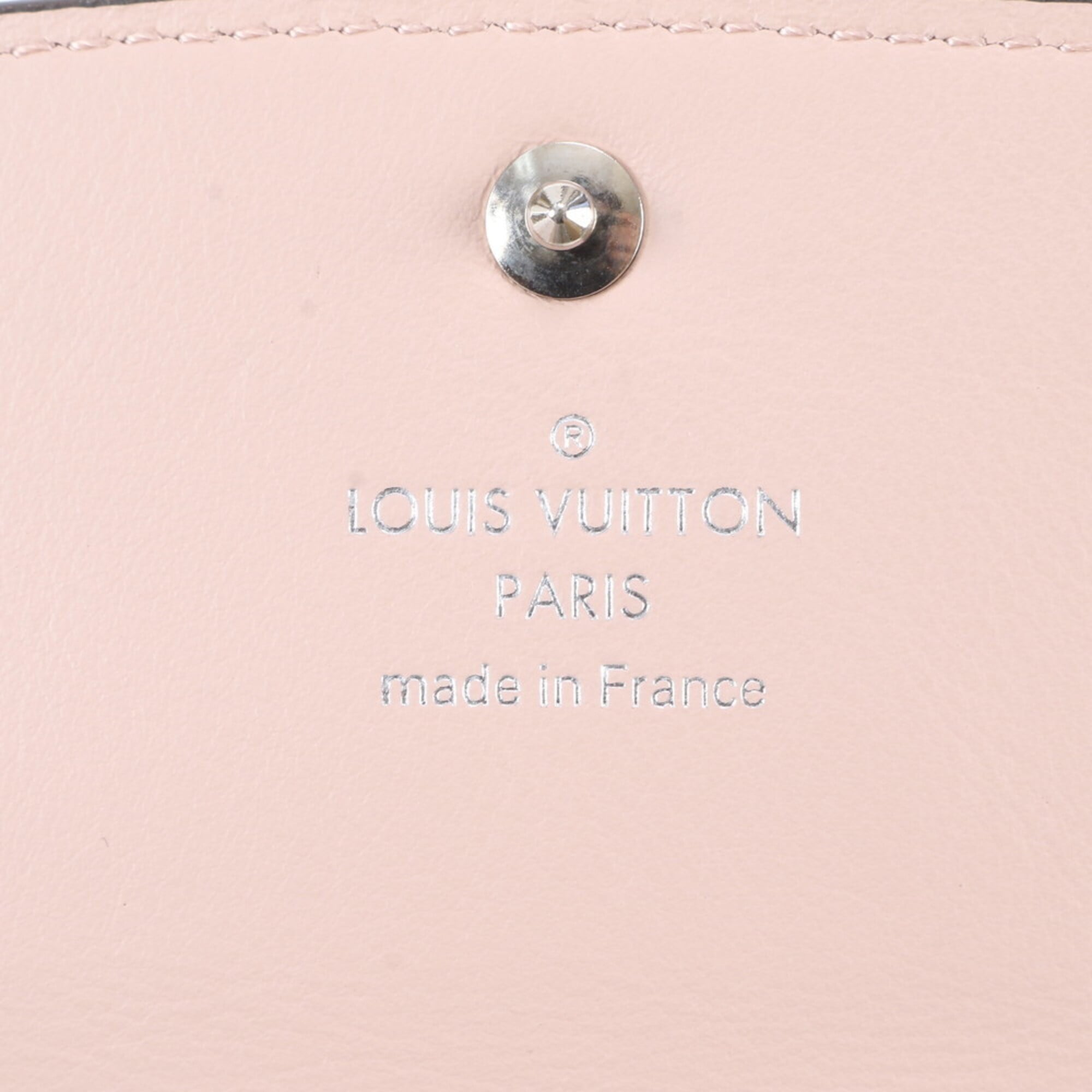 Louis Vuitton Magnolia Leather Long Wallet (Bi-Fold) (Pre-Owned)