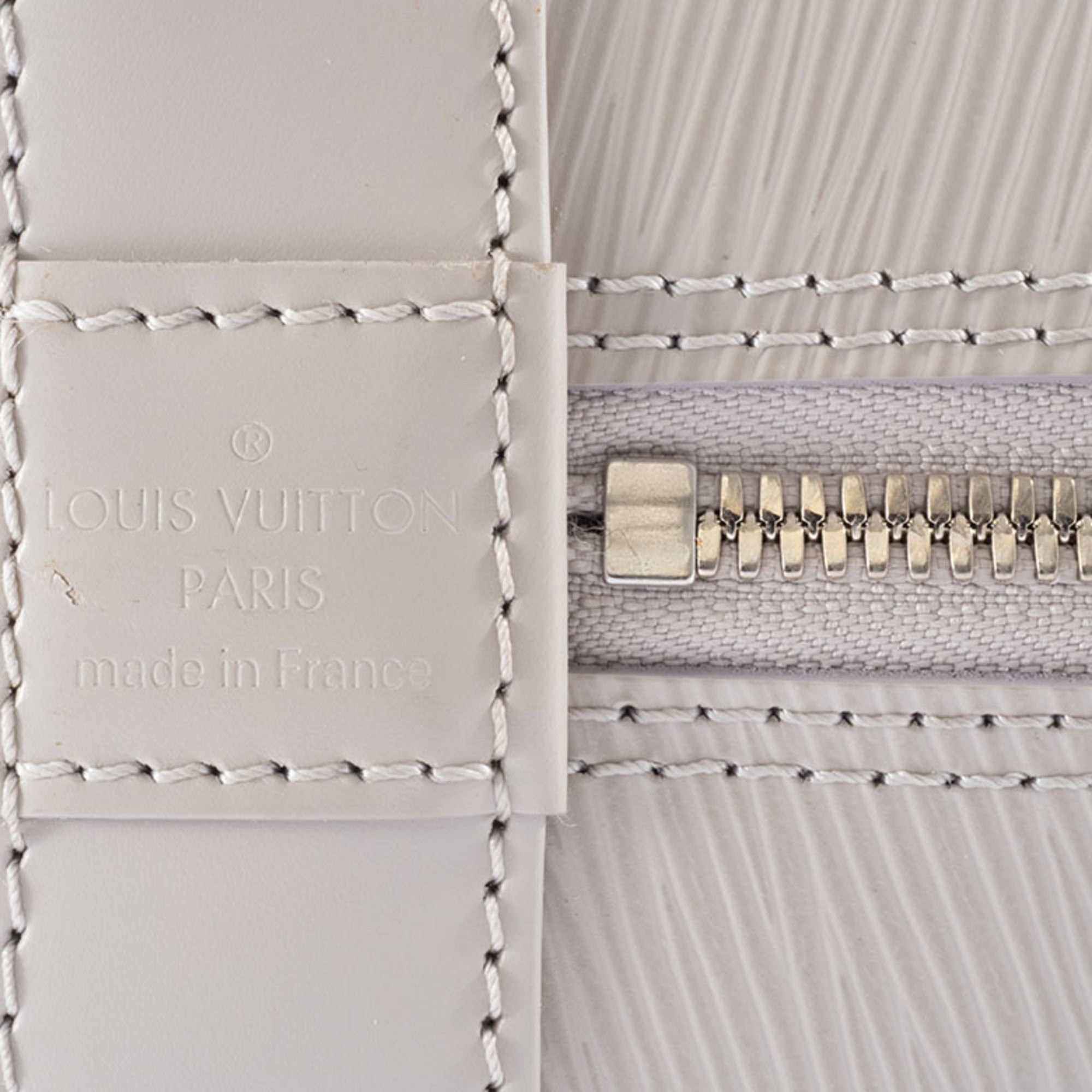 Louis Vuitton Gray Epi Leather Handbag (Pre-Owned)