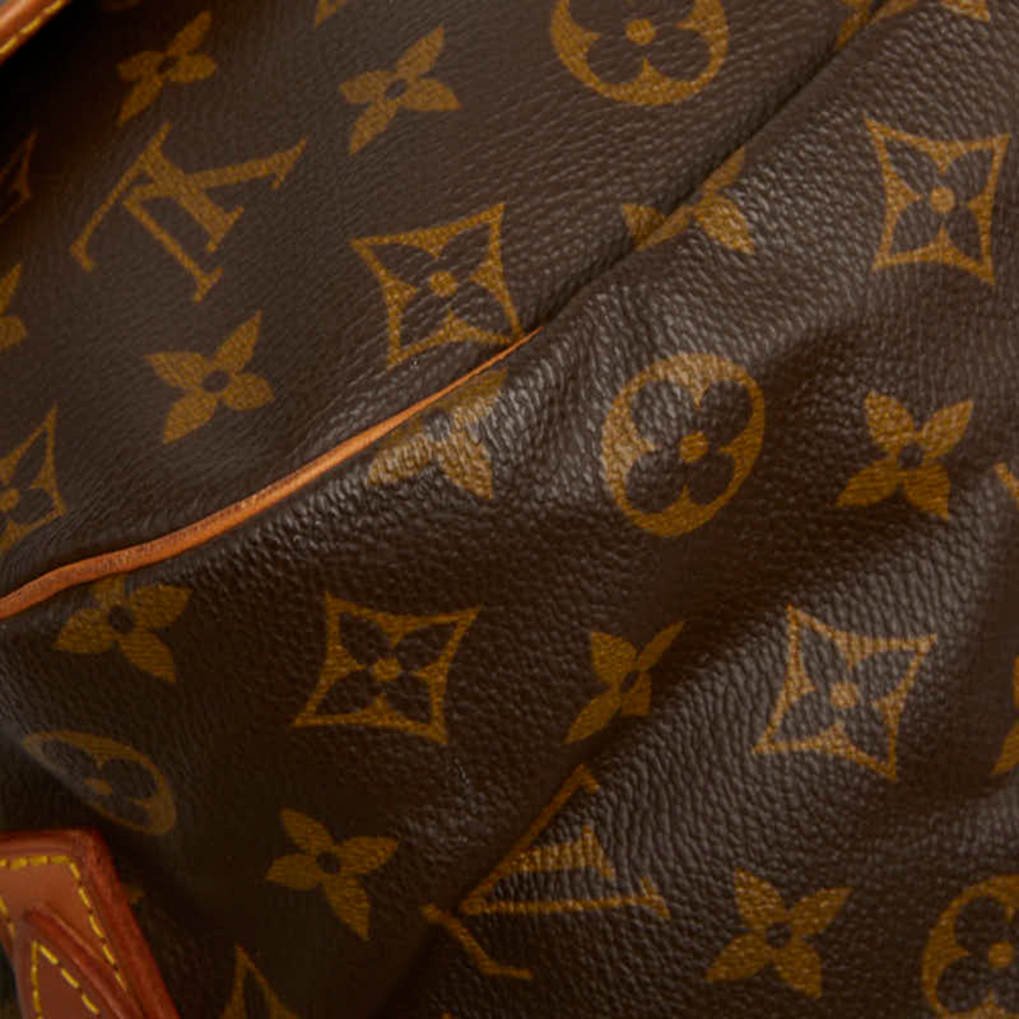 Louis Vuitton Brown Pvc Leather Shoulder Bag (Pre-Owned)