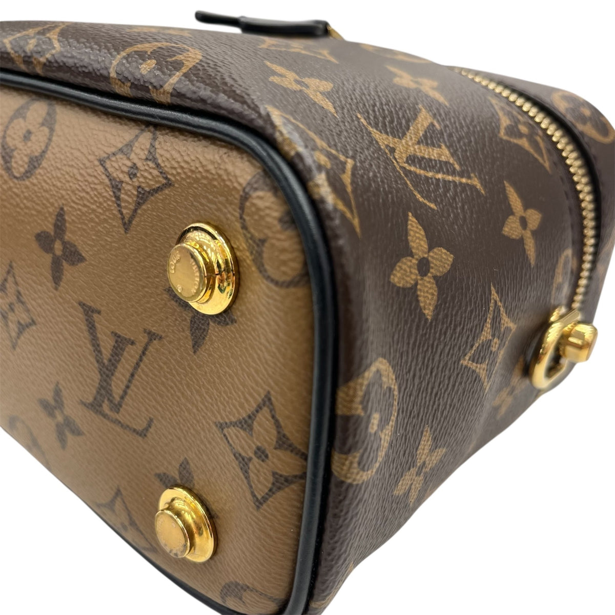 Louis Vuitton Brown Monogram Monogram Reverse Monogram Reverse Shoulder Bag (Pre-Owned)