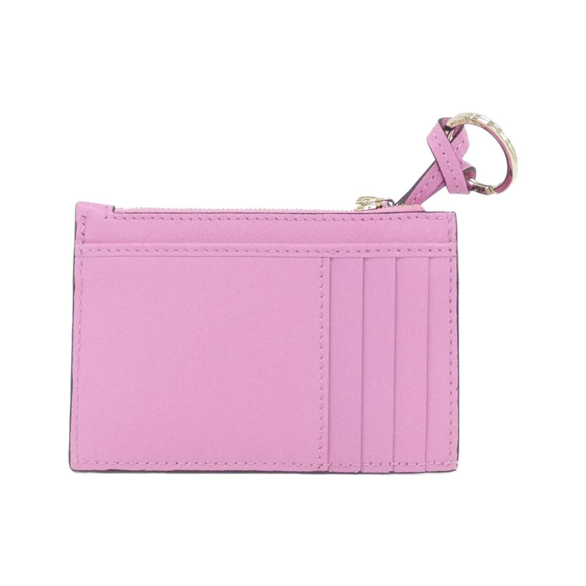 Gucci Pink Purple Leather Coin Purse/Coin Case (Pre-Owned)