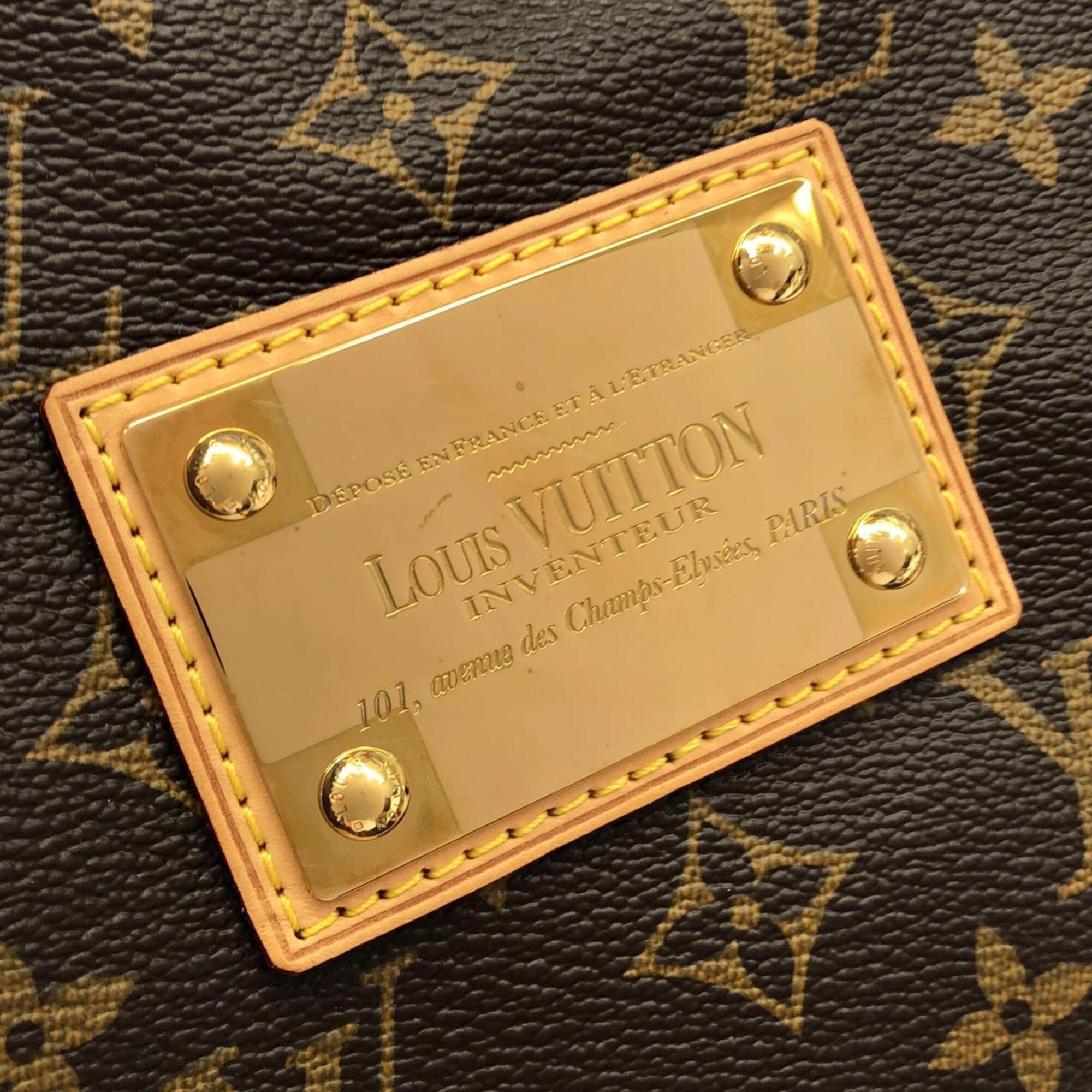 Louis Vuitton Monogram Marron Coated Canvas Shoulder Bag (Pre-Owned)