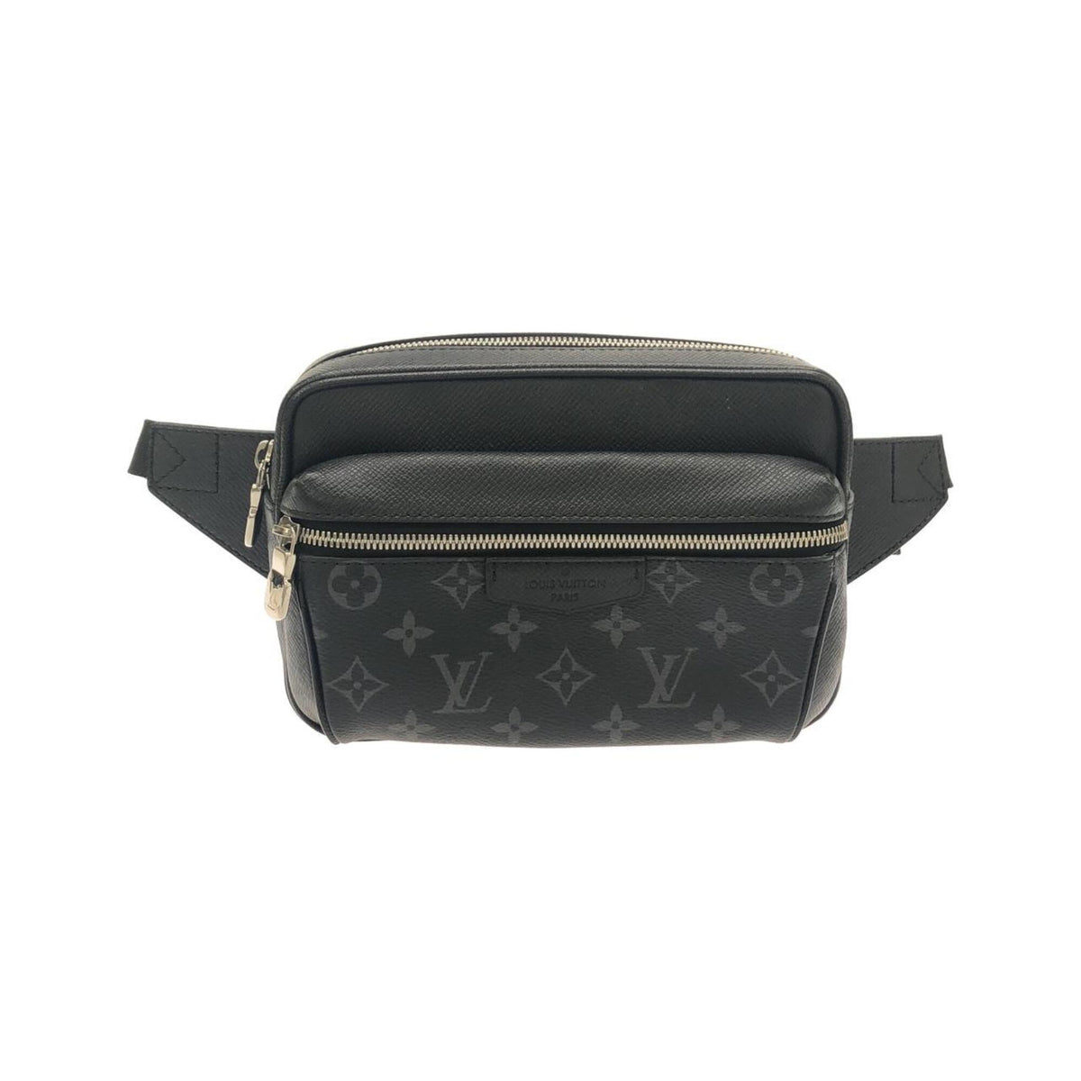 Louis Vuitton Black Coated Canvas Shoulder Bag (Pre-Owned)
