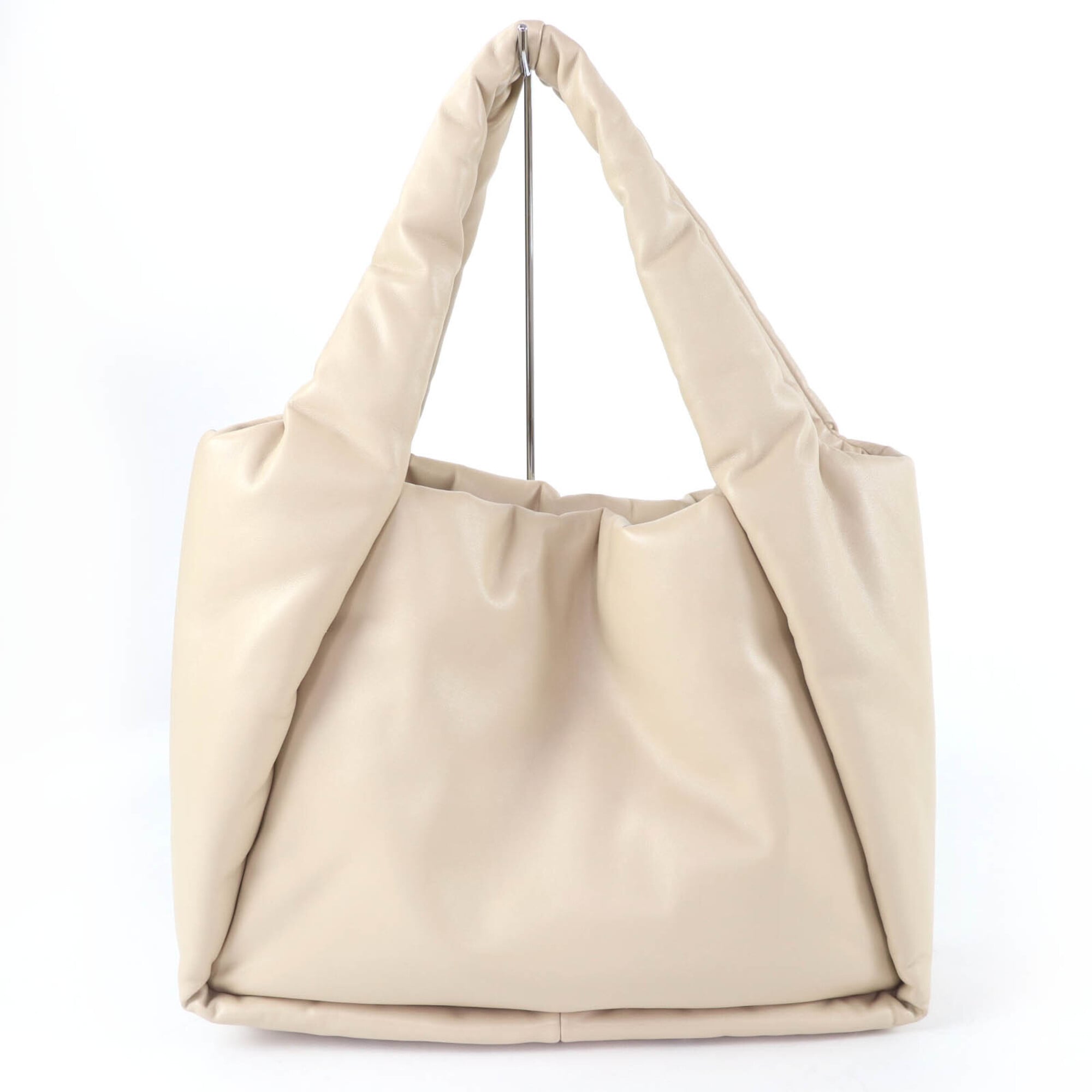 Stella Mccartney Beige Polyester Elastane Nylon Pouch Tote Bag (Pre-Owned)