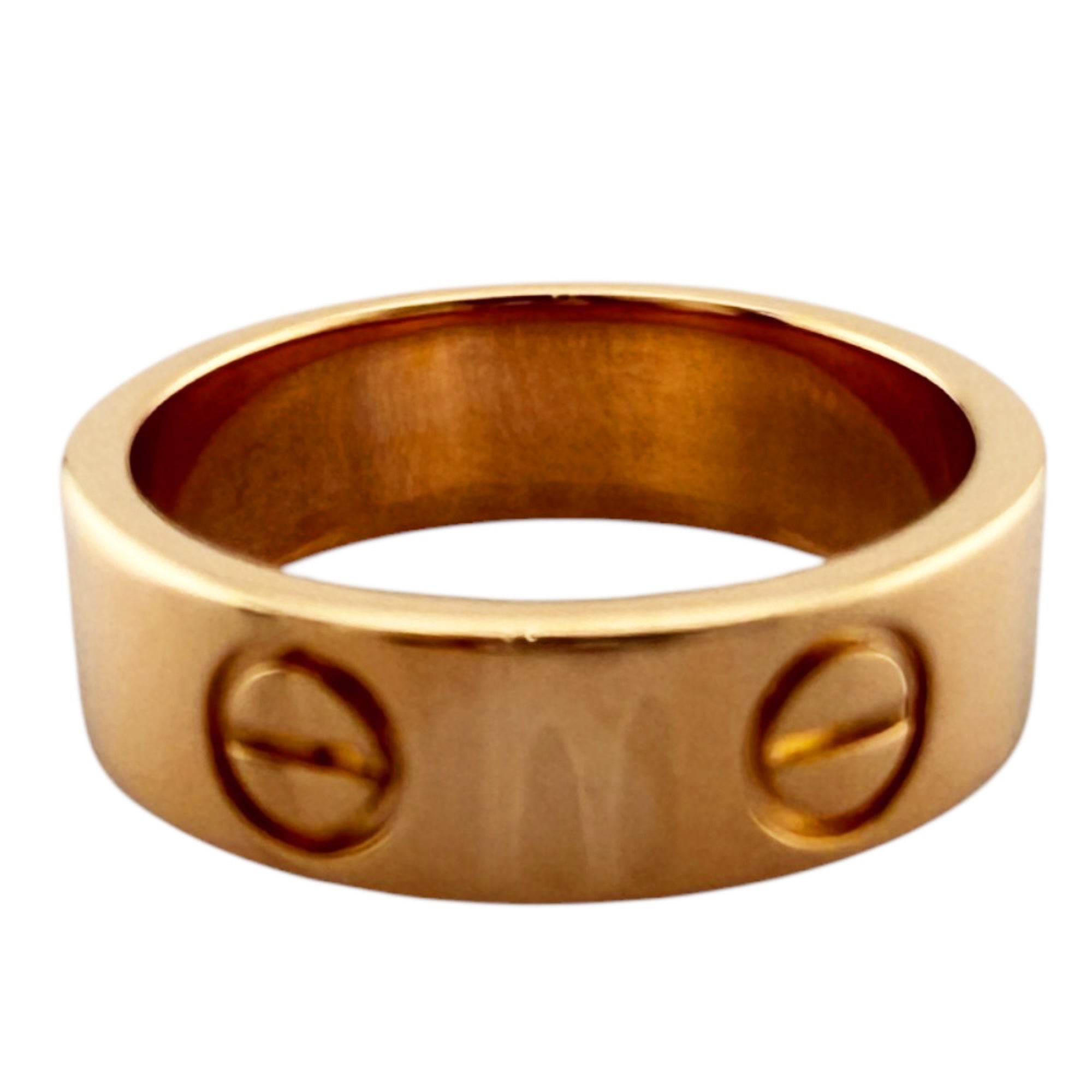 Cartier Pink Gold Pink Gold (18K) Band Ring (Pre-Owned)