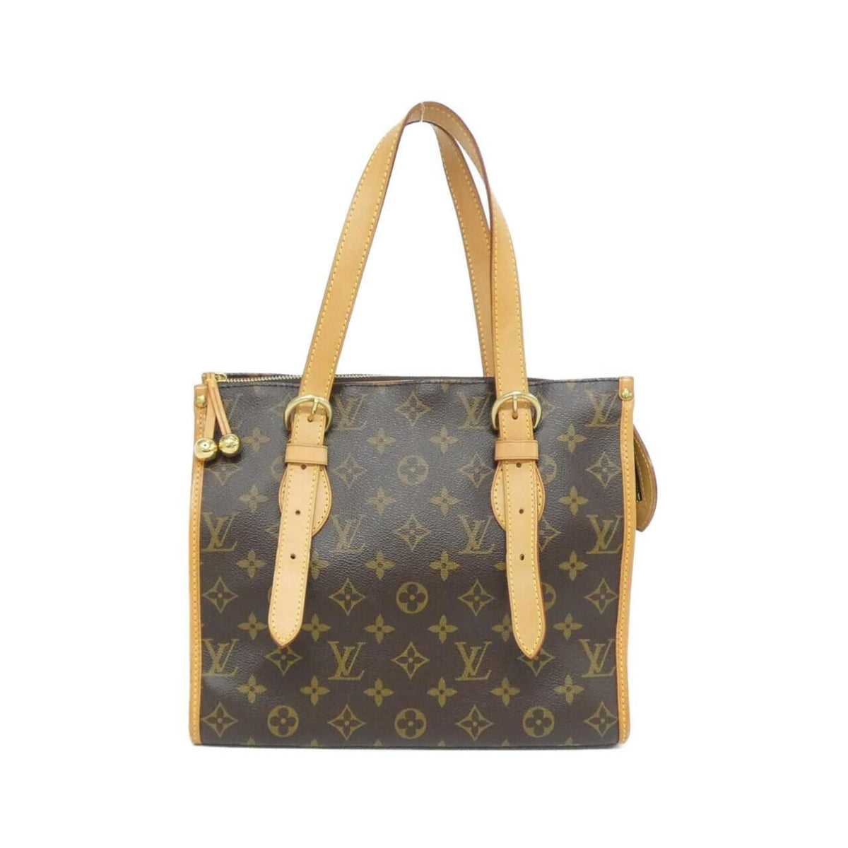Louis Vuitton Monogram Marron Coated Canvas Shoulder Bag (Pre-Owned)