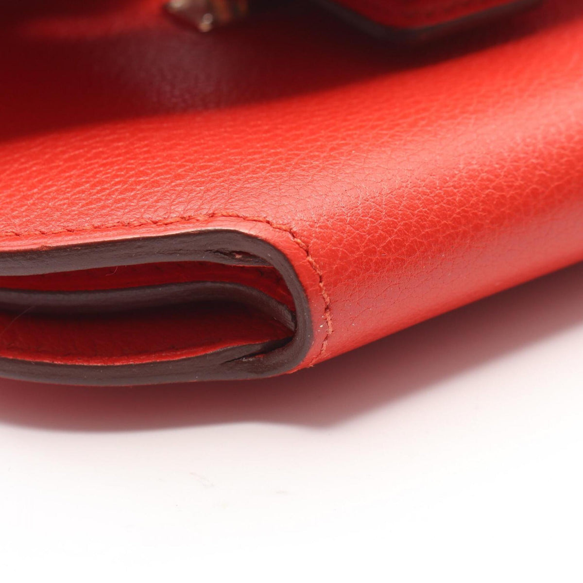 Hermes Red Color Handbag Shoulder Bag (Pre-Owned)