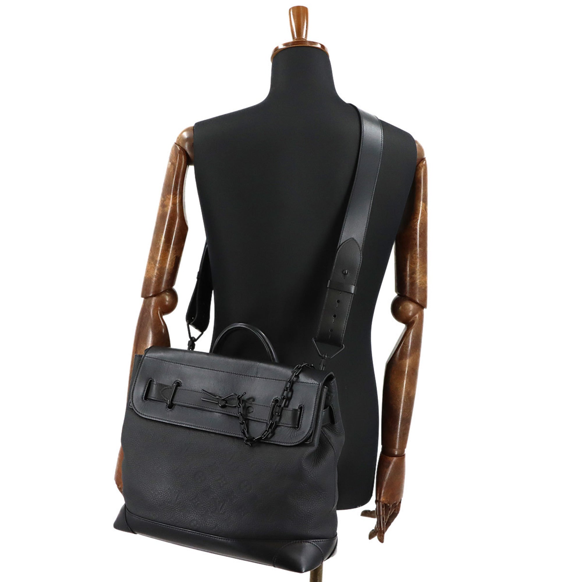 Louis Vuitton Black Monogram Noir Monogram Handbag Shoulder Bag (Pre-Owned)
