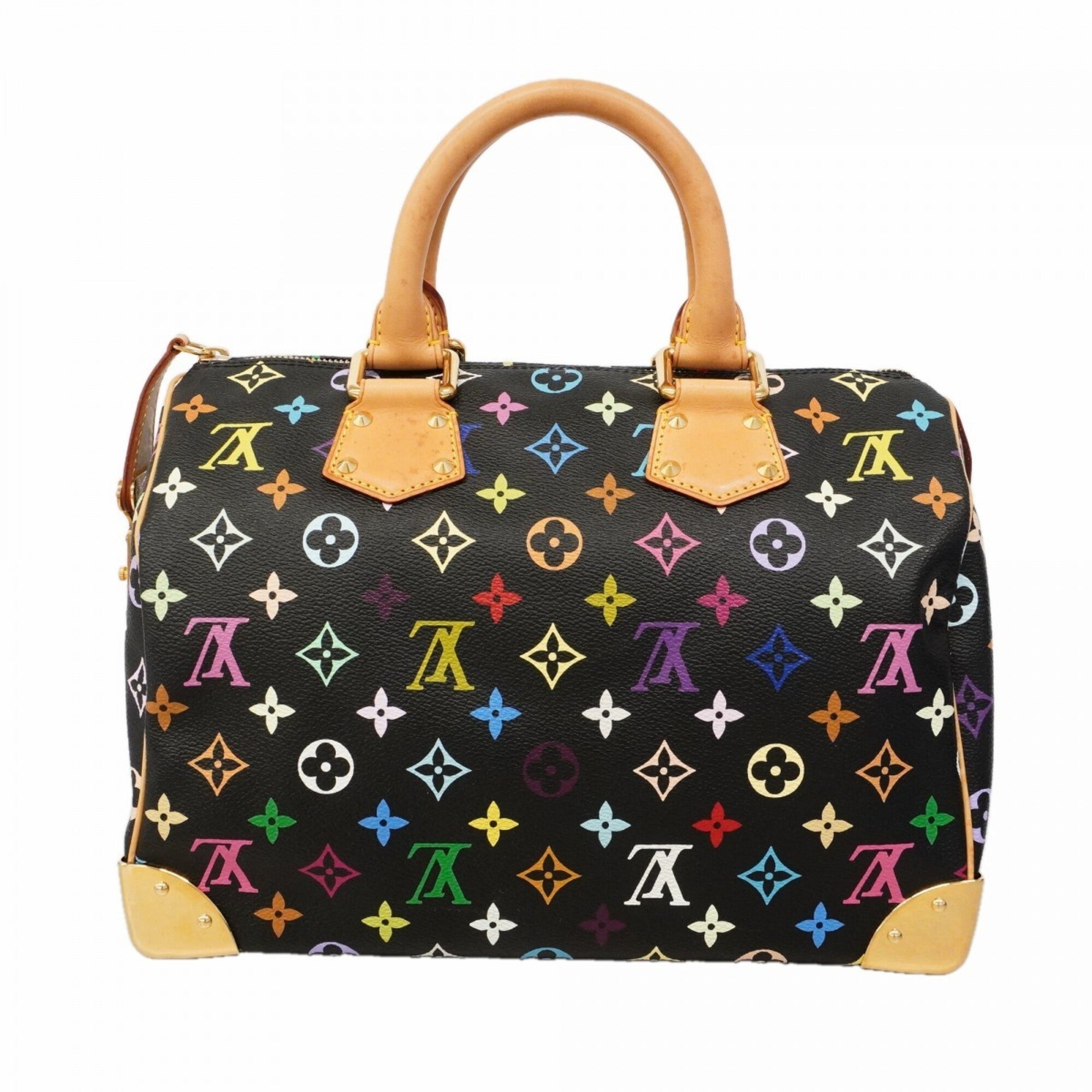 Louis Vuitton Noir Handbag (Pre-Owned)