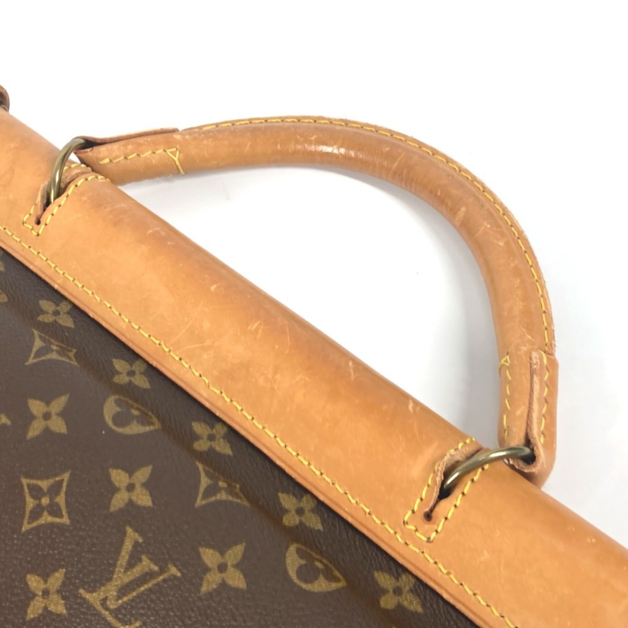 Louis Vuitton Brown Monogram Monogram Boston Bag Handbag Shoulder Bag (Pre-Owned)