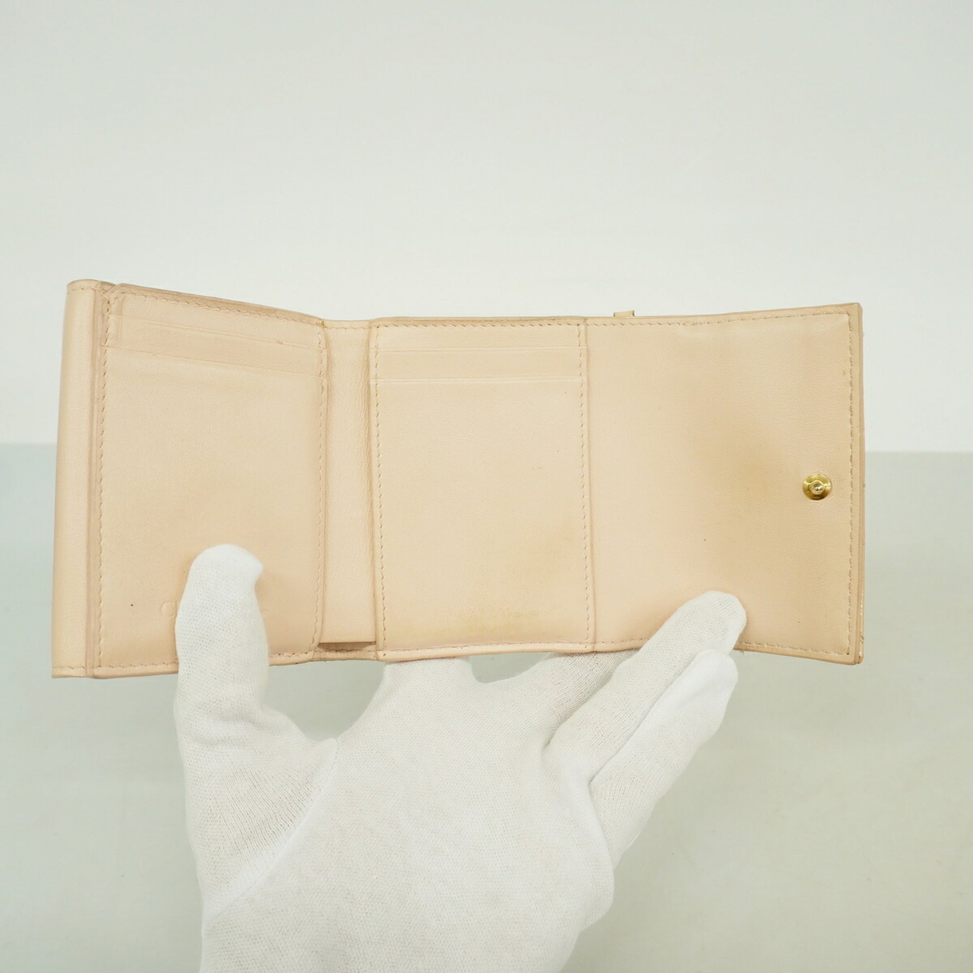 Christian Dior Pink Wallet (Bi-Fold) (Pre-Owned)