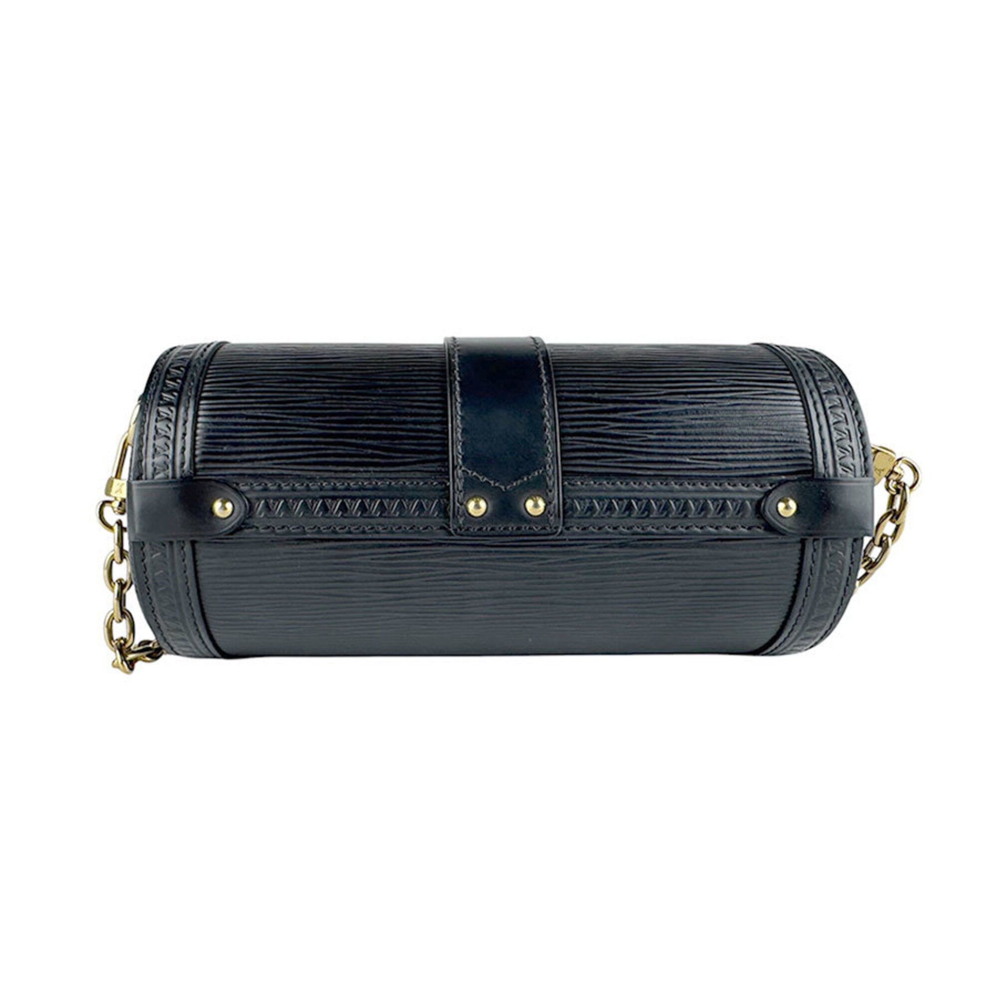 Louis Vuitton Black Epi Leather Handbag Shoulder Bag (Pre-Owned)