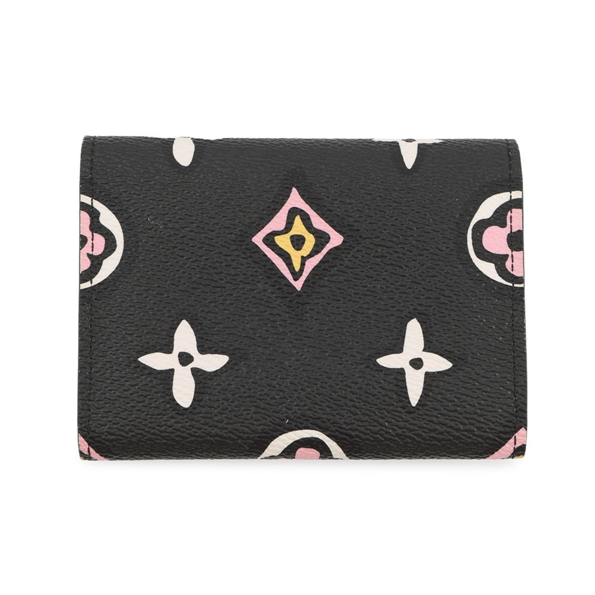 Louis Vuitton Monogram Black Multi-Color Noir Monogram Coin Purse/Coin Case (Pre-Owned)