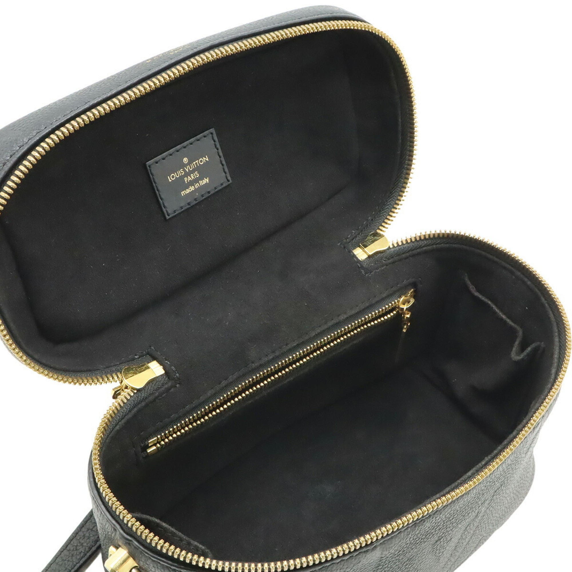 Louis Vuitton Noir Monogram Empreinte Leather Handbag Shoulder Bag (Pre-Owned)