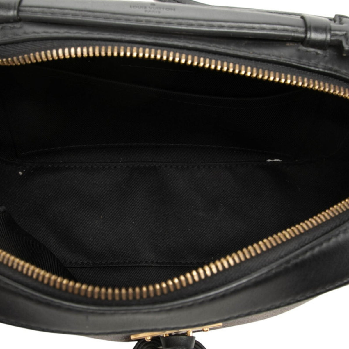 Louis Vuitton Monogram Black Brown Noir Pvc Leather Handbag Shoulder Bag (Pre-Owned)