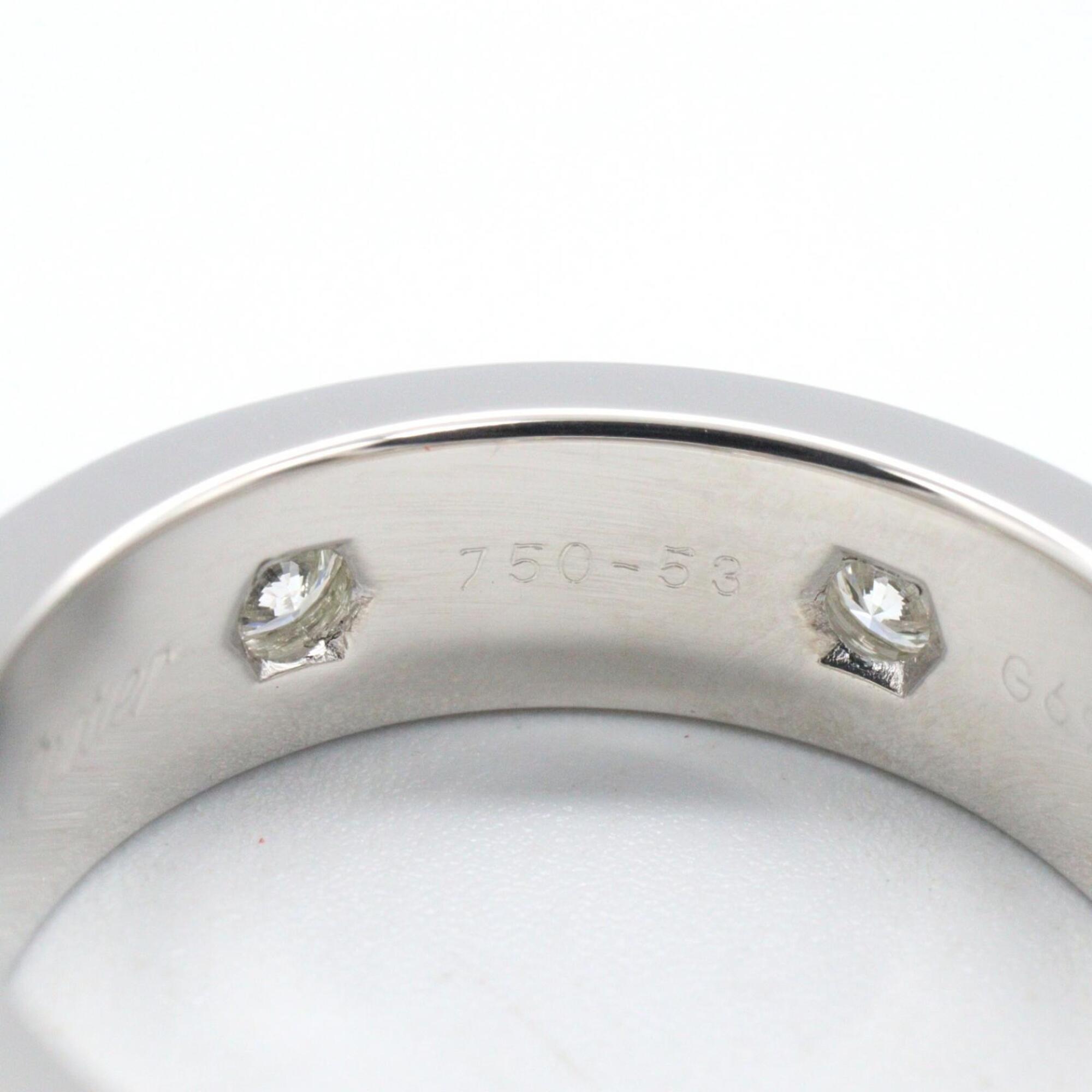Cartier White Gold White Gold (18K) Band Ring (Pre-Owned)
