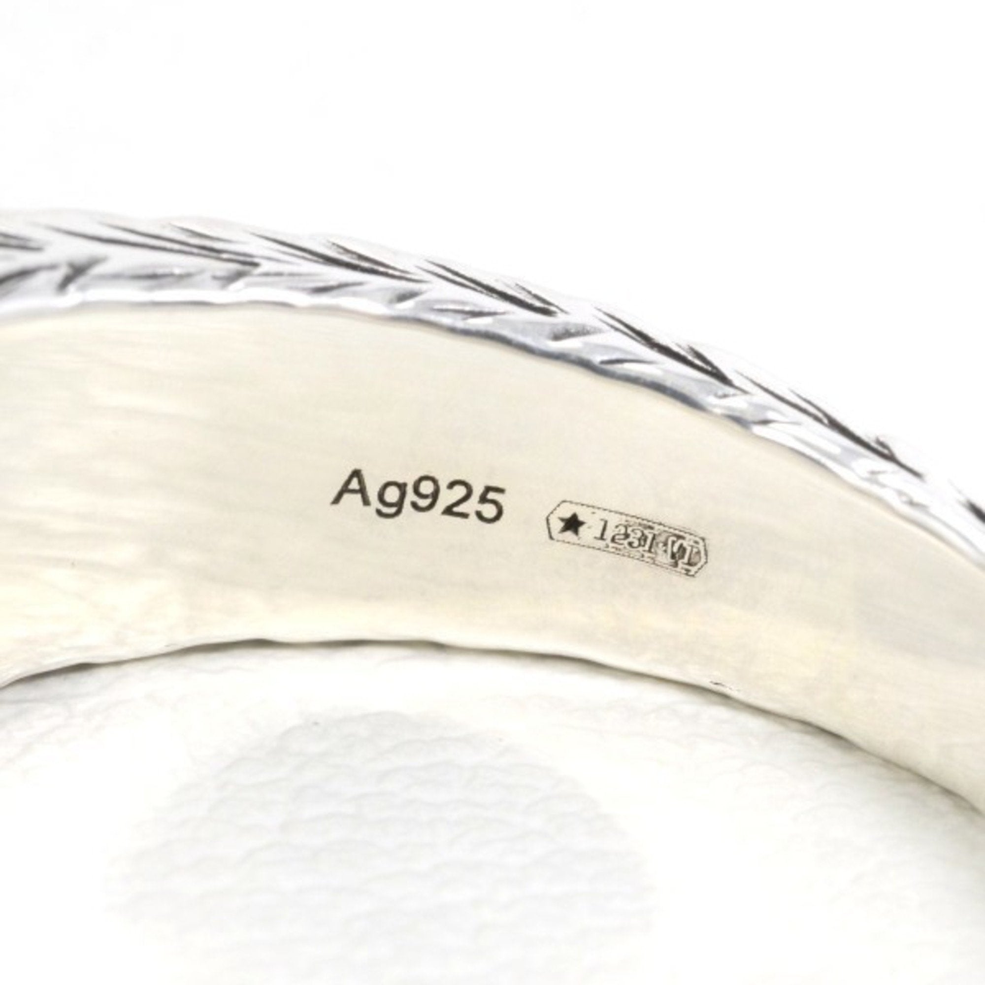 Gucci Silver Silver 925 Band Ring (Pre-Owned)