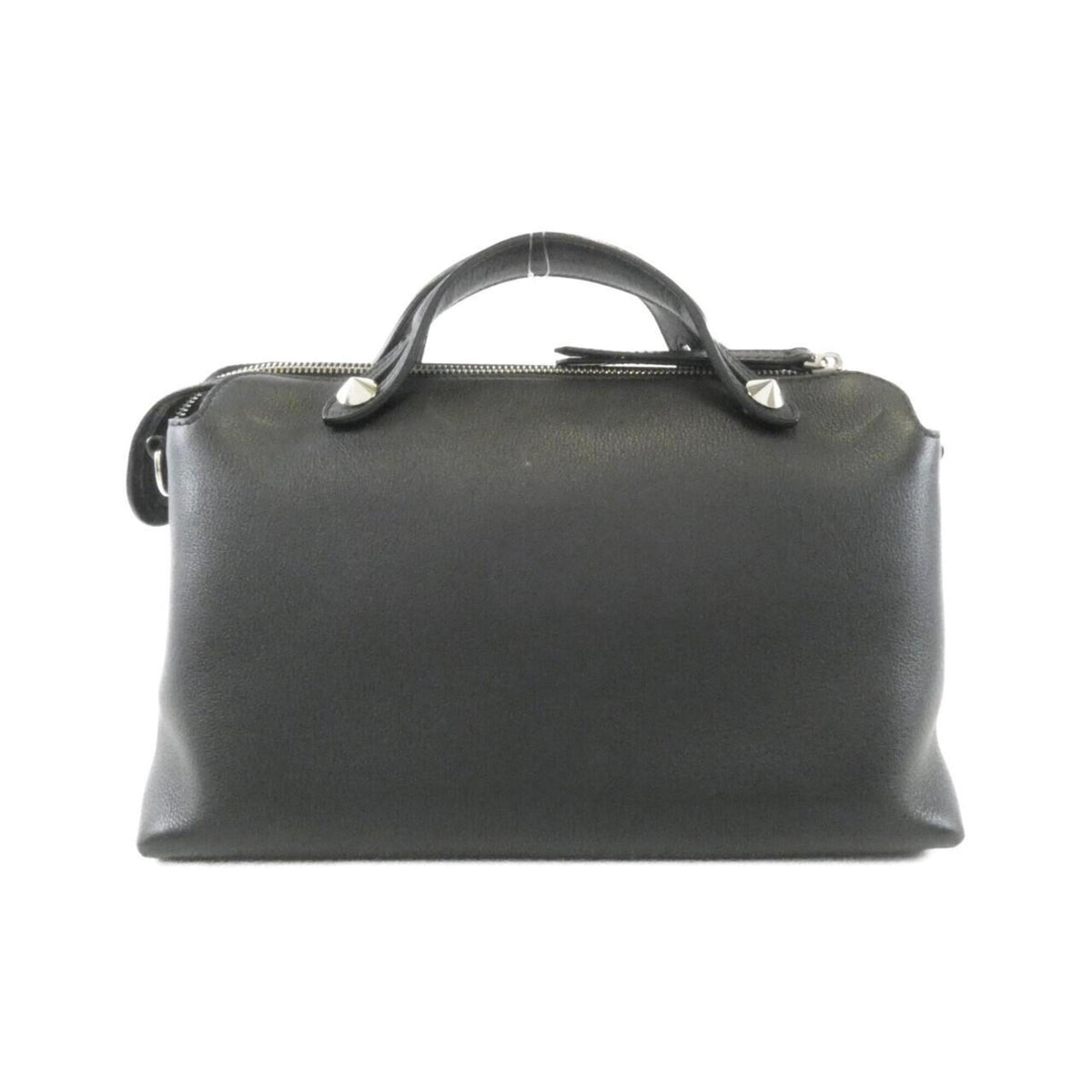 Fendi Black Leather Handbag (Pre-Owned)