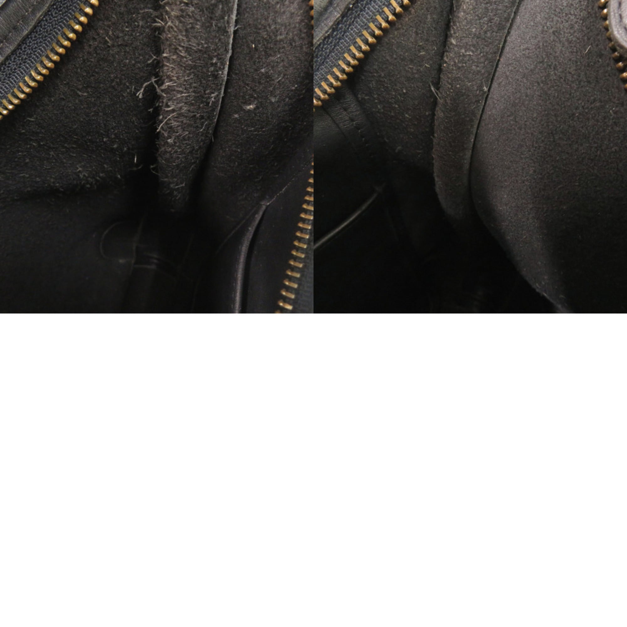 Coach Black Leather Handbag Shoulder Bag (Pre-Owned)