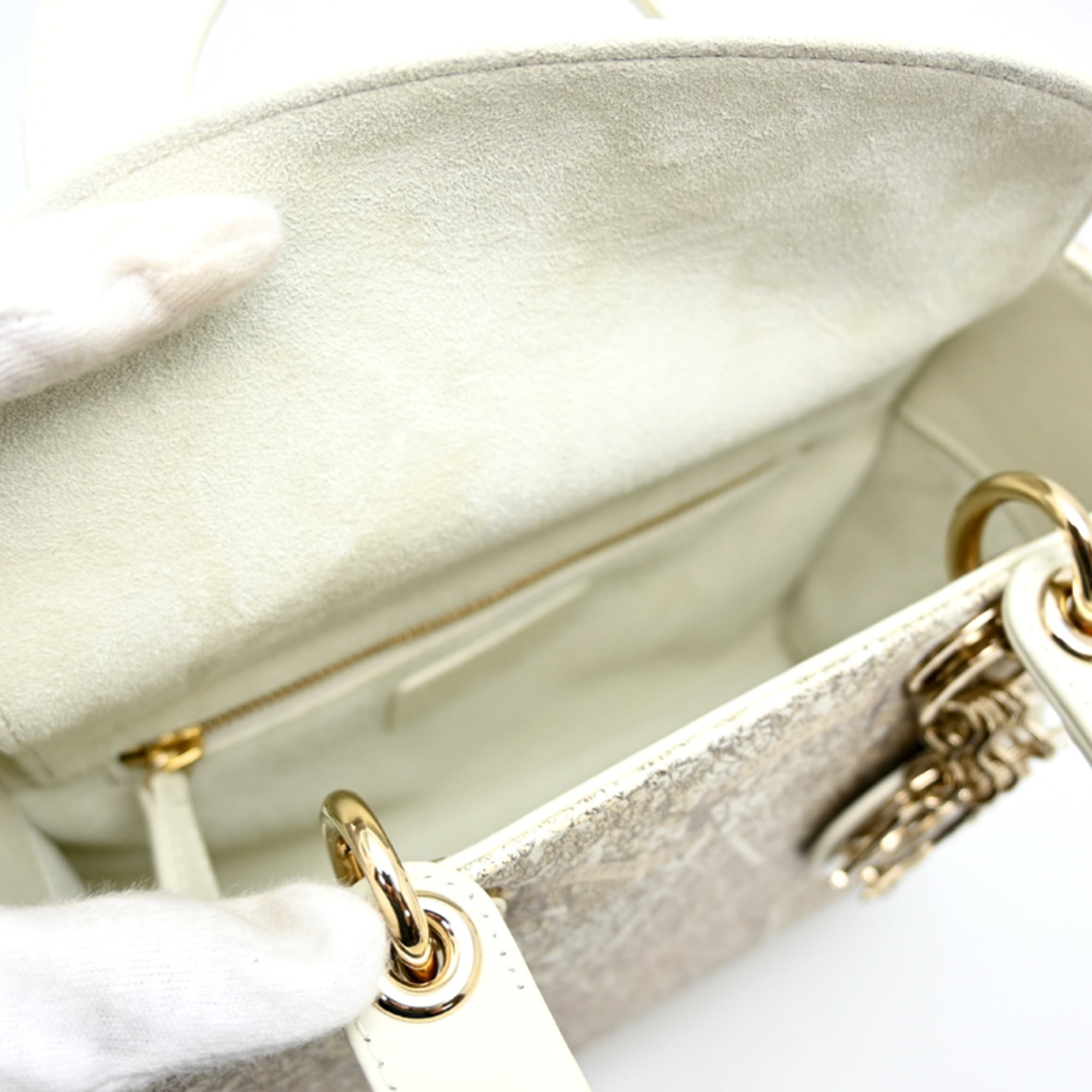 Christian Dior Leather Handbag (Pre-Owned)