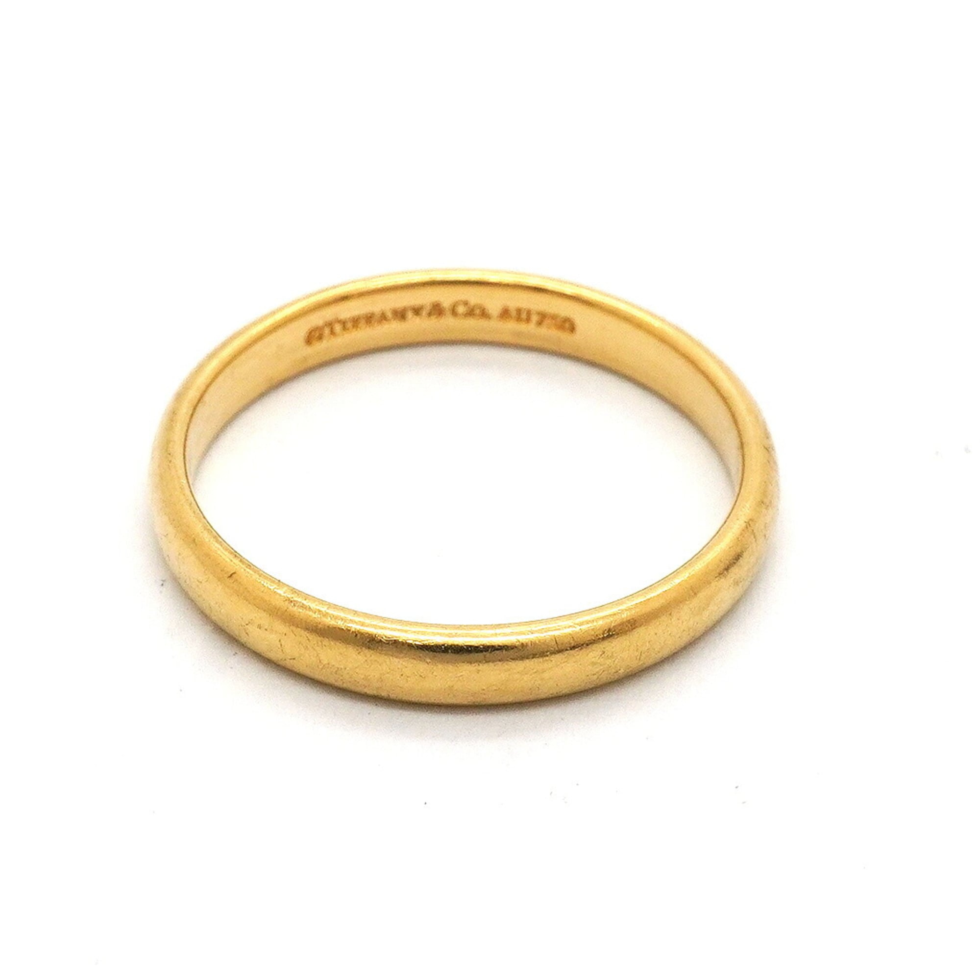 Tiffany Yellow Gold (18K) Band Ring (Pre-Owned)