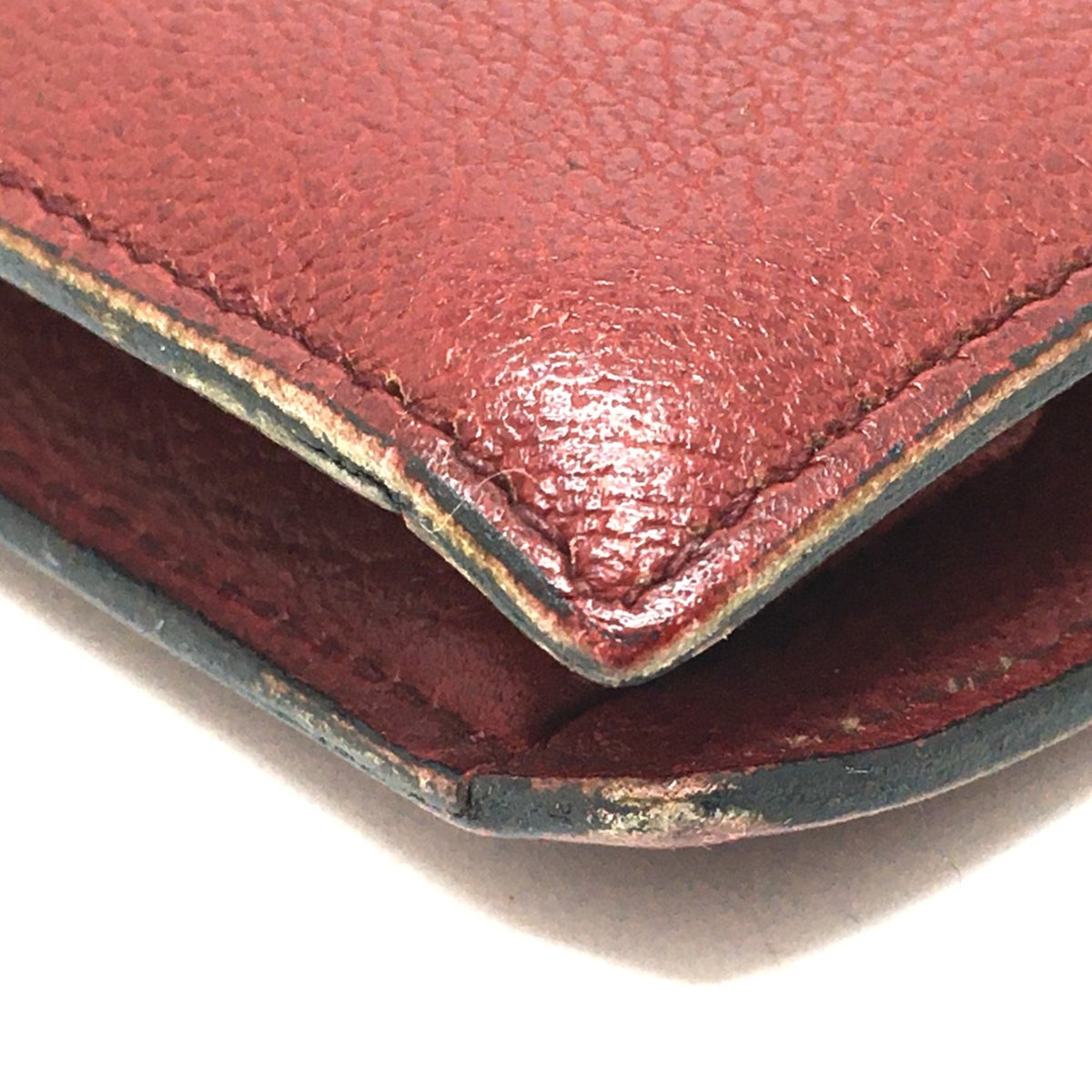 Christian Dior Red Leather Shoulder Bag (Pre-Owned)