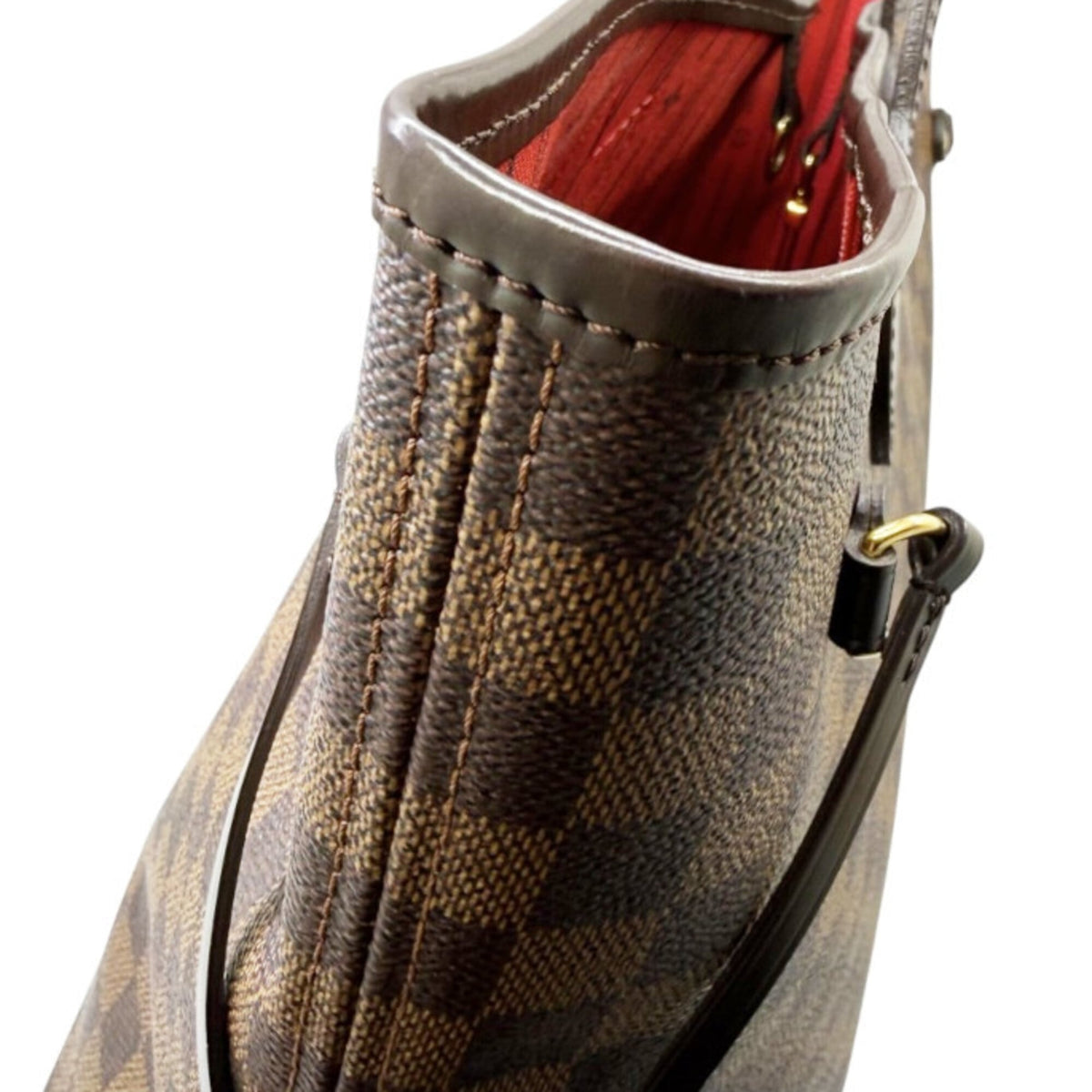 Louis Vuitton Damier Brown Damier Canvas Tote Bag (Pre-Owned)