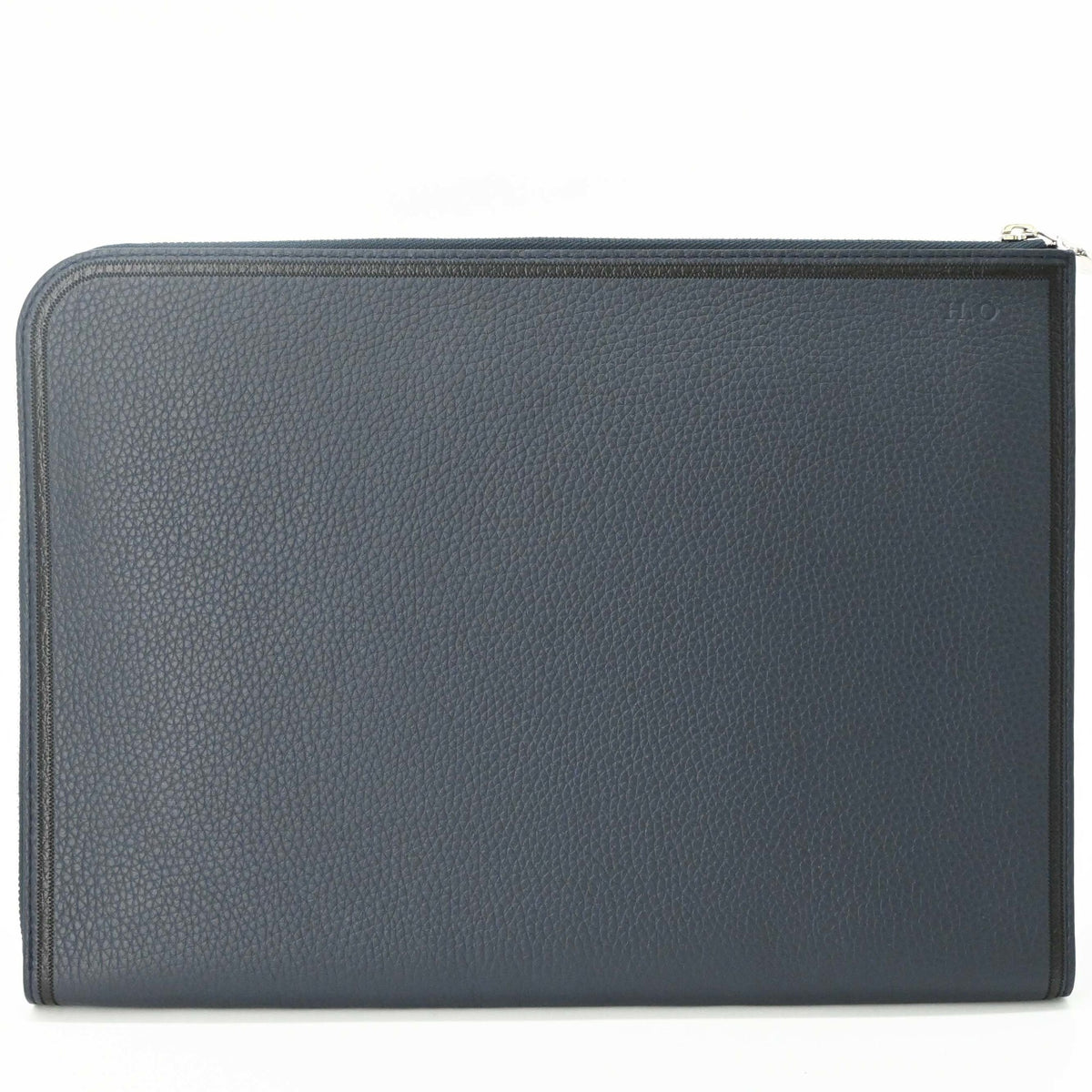 Louis Vuitton Navy Leather Clutch Bag (Pre-Owned)