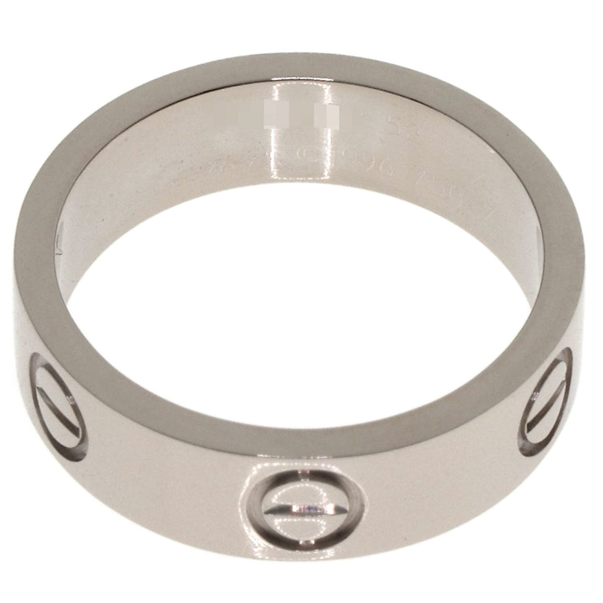 Cartier Love White Gold (18K) Band Ring (Pre-Owned)