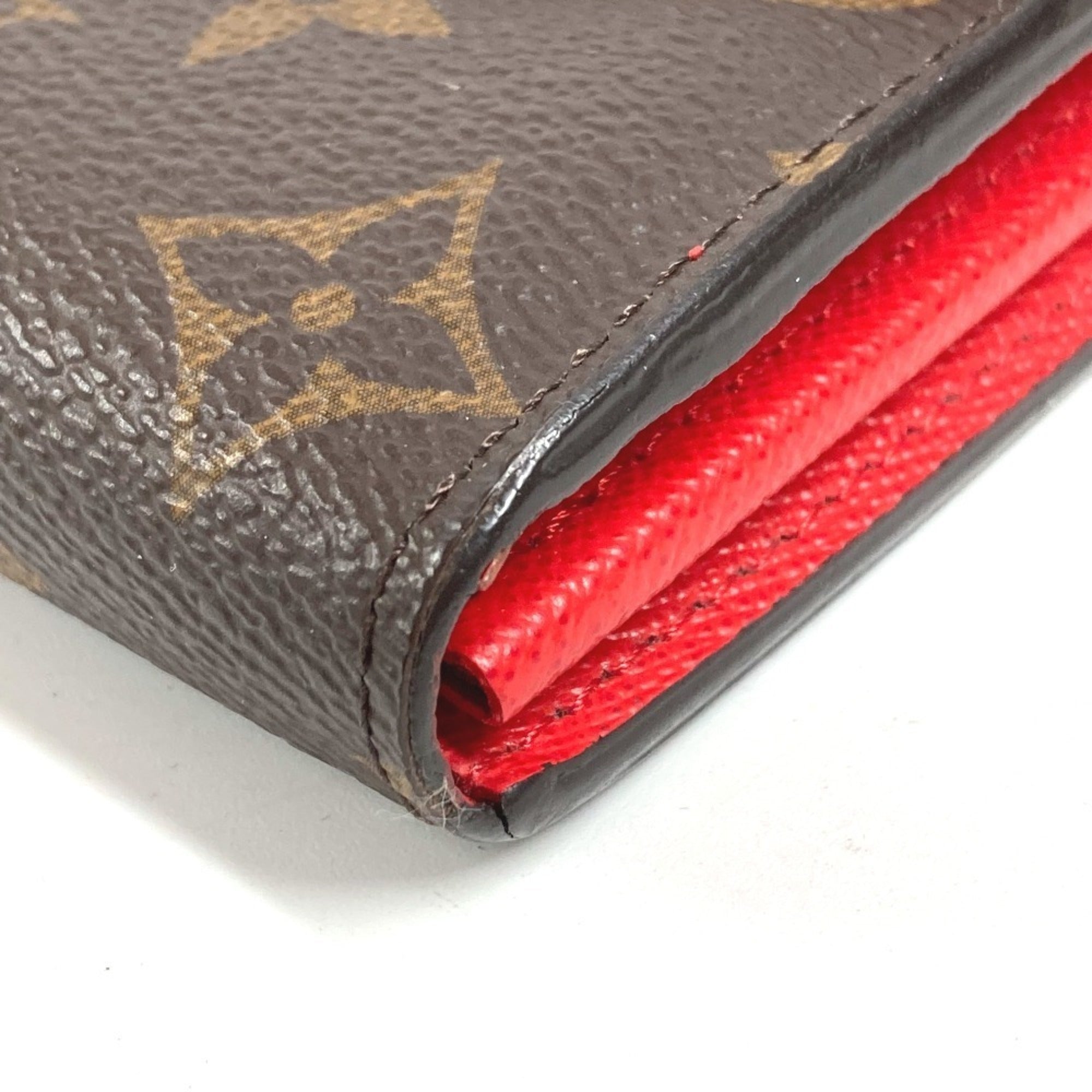 Louis Vuitton Brown Coquelicots Galle Monogram Monogram Long Wallet (Bi-Fold) (Pre-Owned)