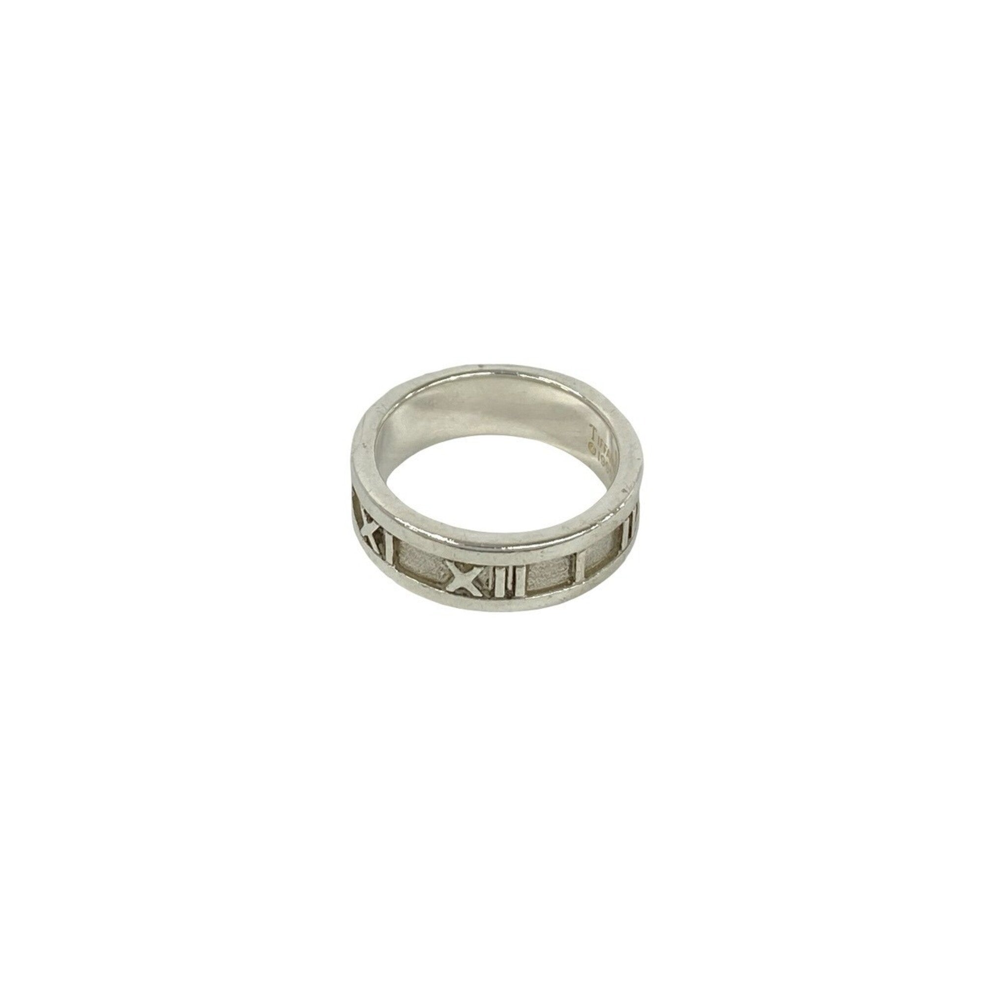 Tiffany Silver Silver 925 Band Ring (Pre-Owned)