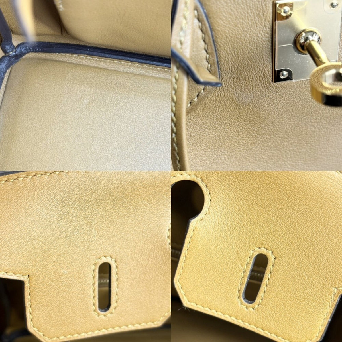 Hermes Brown Leather Handbag (Pre-Owned)