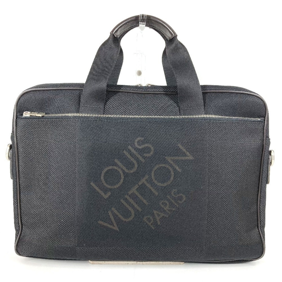Louis Vuitton Black Damier Geant Handbag Tote Bag (Pre-Owned)