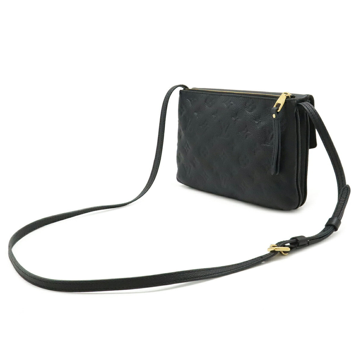 Louis Vuitton Monogram Empreinte Black Noir Monogram Empreinte Shoulder Bag (Pre-Owned)