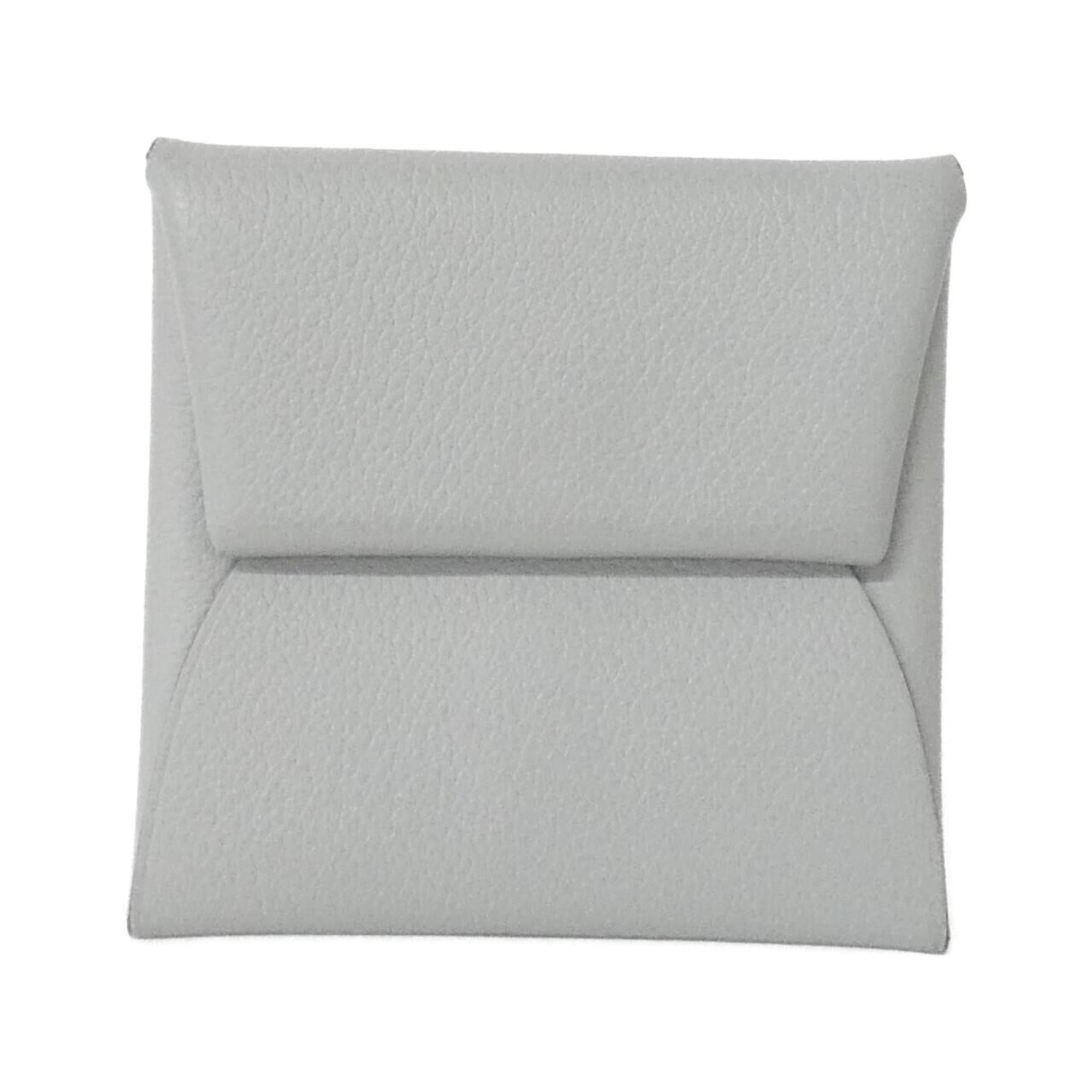 Hermes Gray Coin Purse/Coin Case (Pre-Owned)