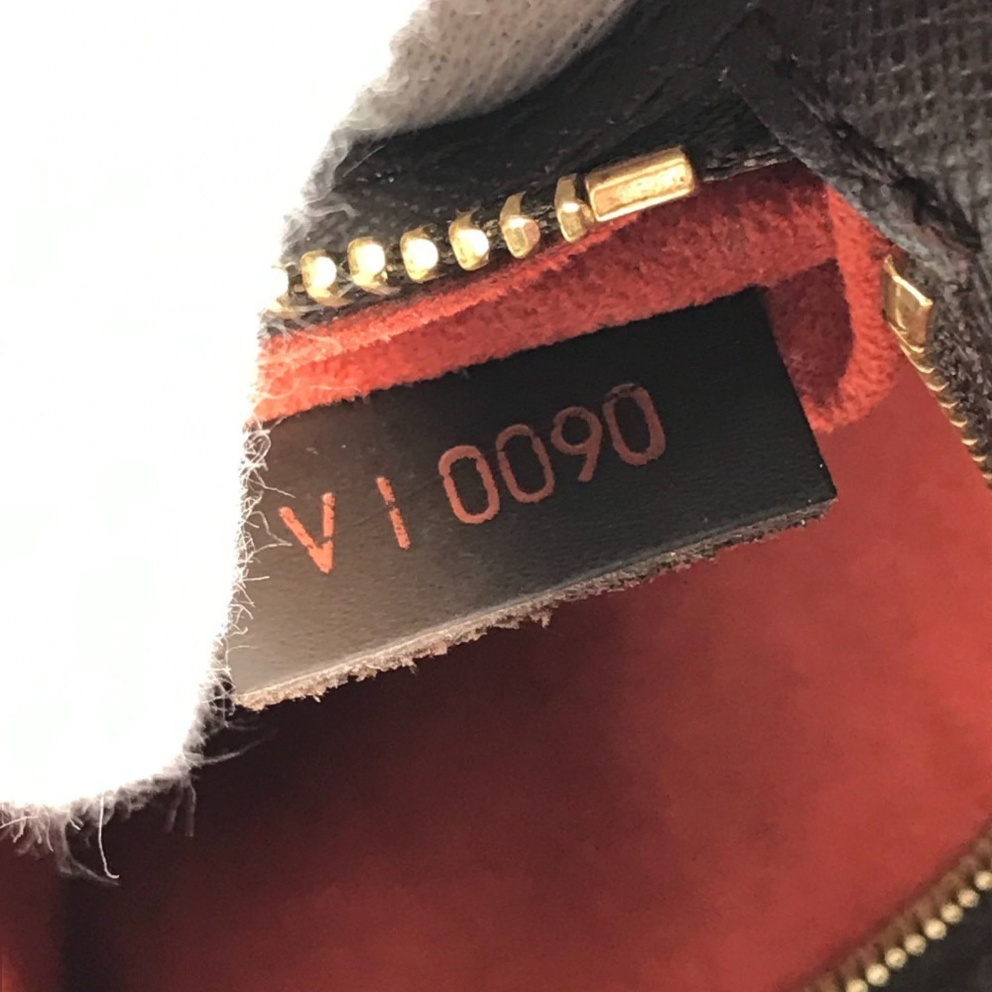 Louis Vuitton Brown Damier Canvas Ebene Damier Canvas Handbag (Pre-Owned)