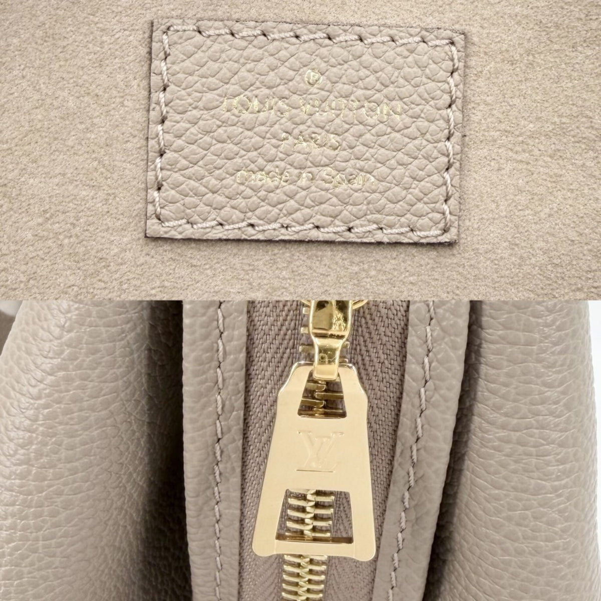 Louis Vuitton Monogram Empreinte Tourterelle Monogram Empreinte Handbag Shoulder Bag (Pre-Owned)