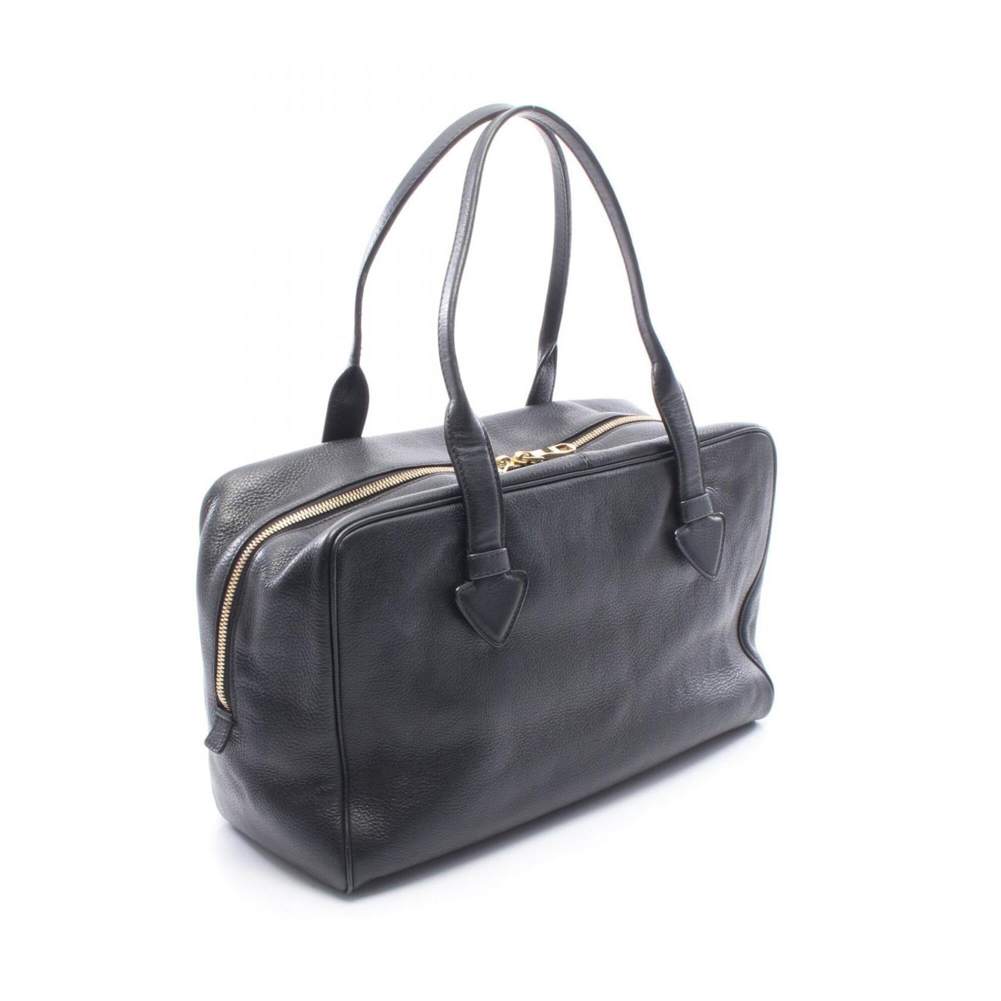 Loewe Black Leather Handbag (Pre-Owned)