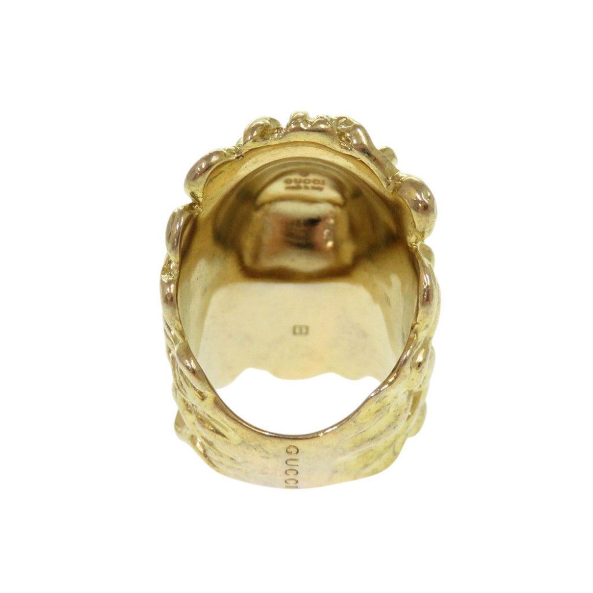 Gucci Gold Metal Band Ring (Pre-Owned)
