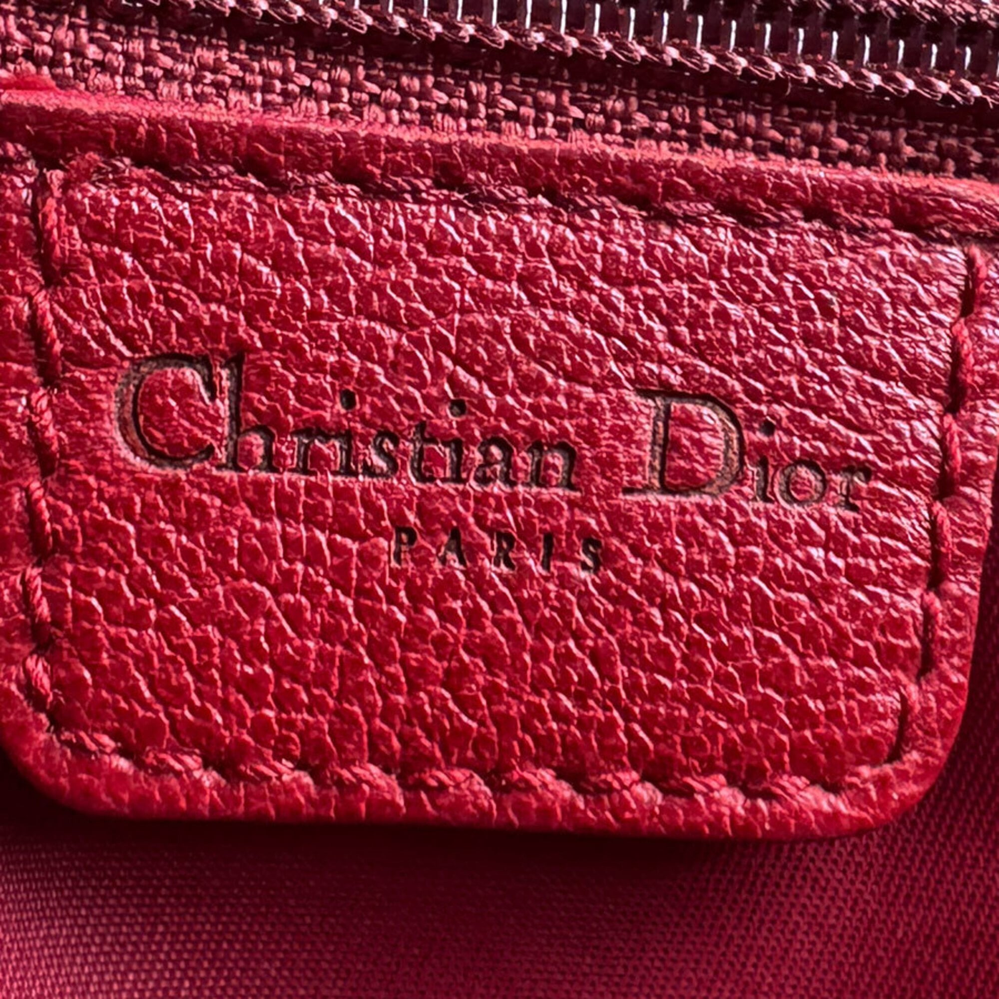 Christian Dior Brown Pvc Shoulder Bag Tote Bag (Pre-Owned)