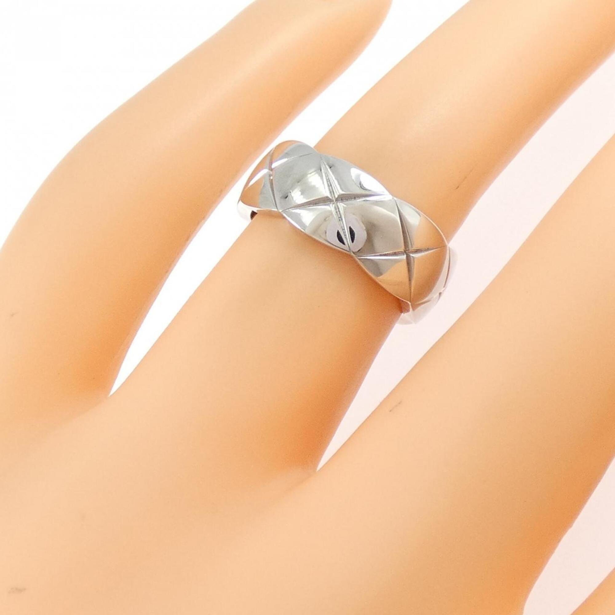 Chanel White Gold (18K) Band Ring (Pre-Owned)