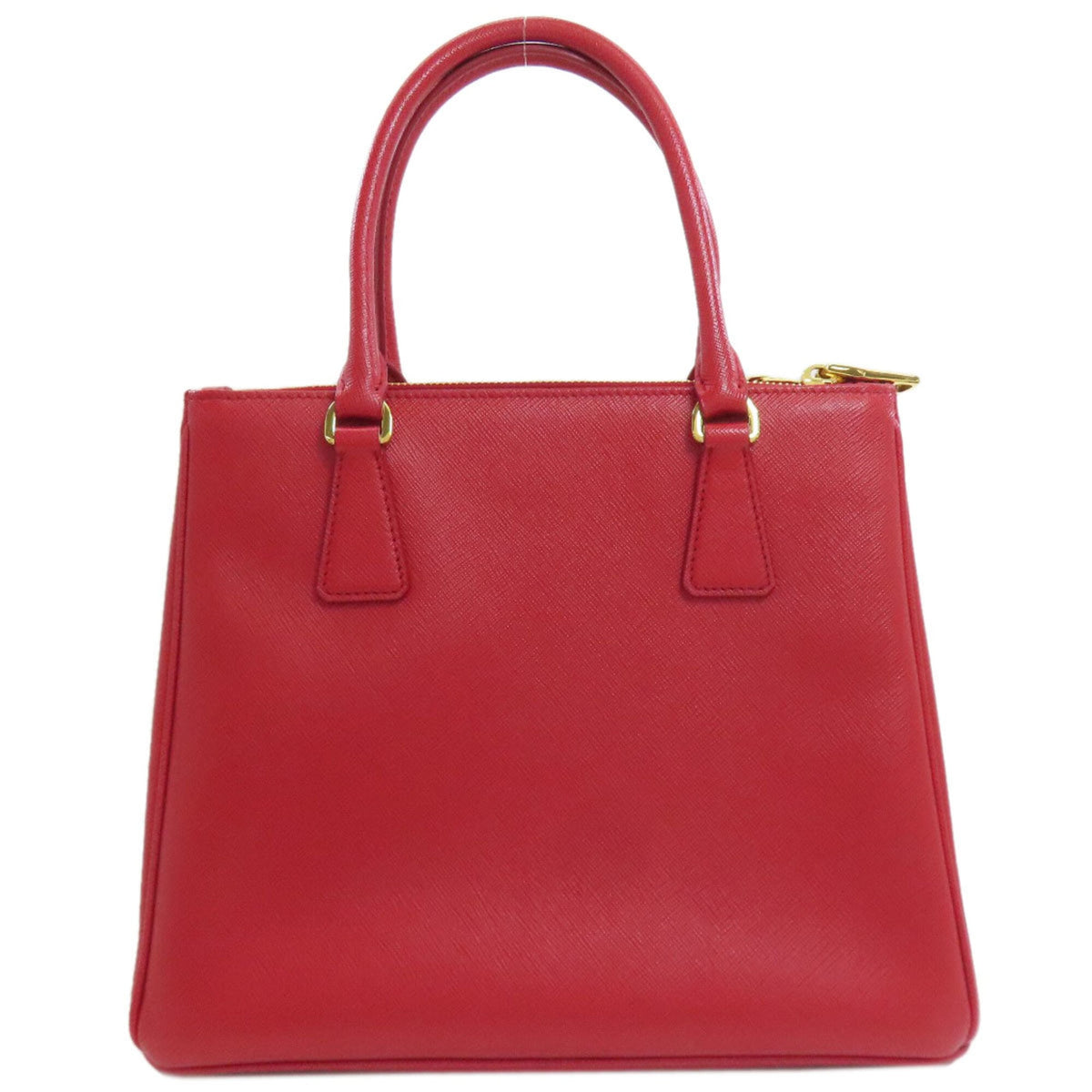 Prada Red Color Leather Handbag (Pre-Owned)