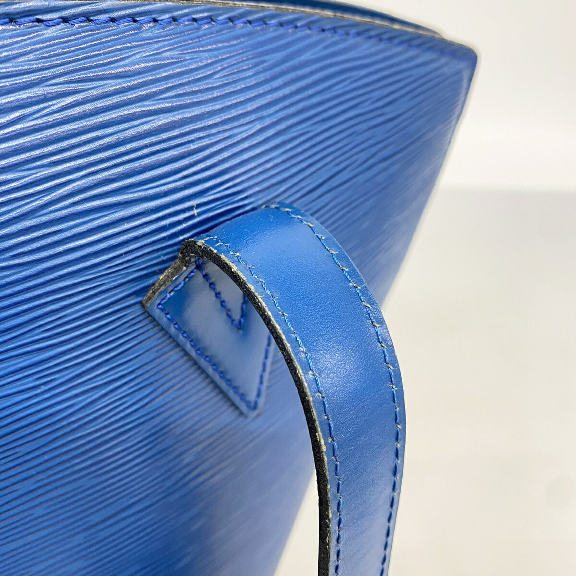 Louis Vuitton Toledo Blue Shoulder Bag (Pre-Owned)