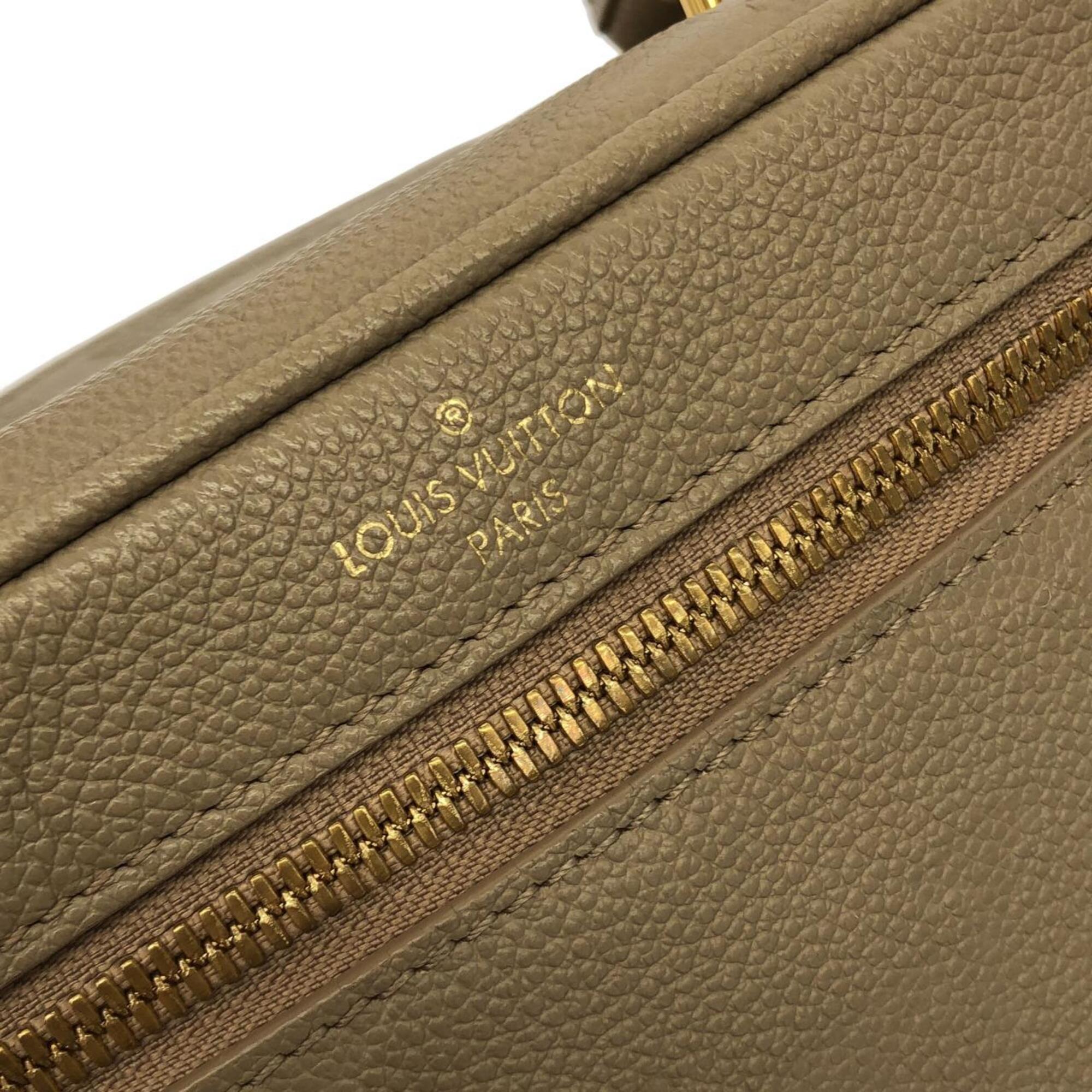 Louis Vuitton Tourterelle Leather Handbag (Pre-Owned)