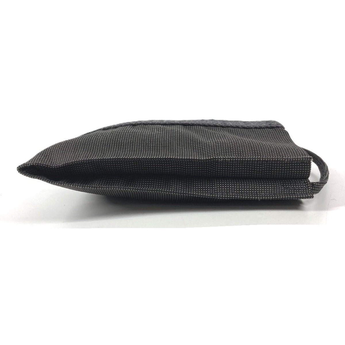 Hermes Gray Canvas Handbag Pochette Shoulder Bag (Pre-Owned)