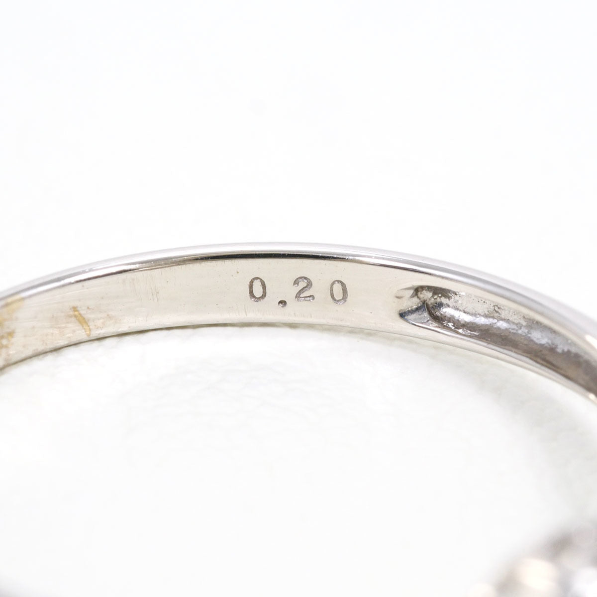 Unbranded White Gold White Gold (14K) Band Ring (Pre-Owned)
